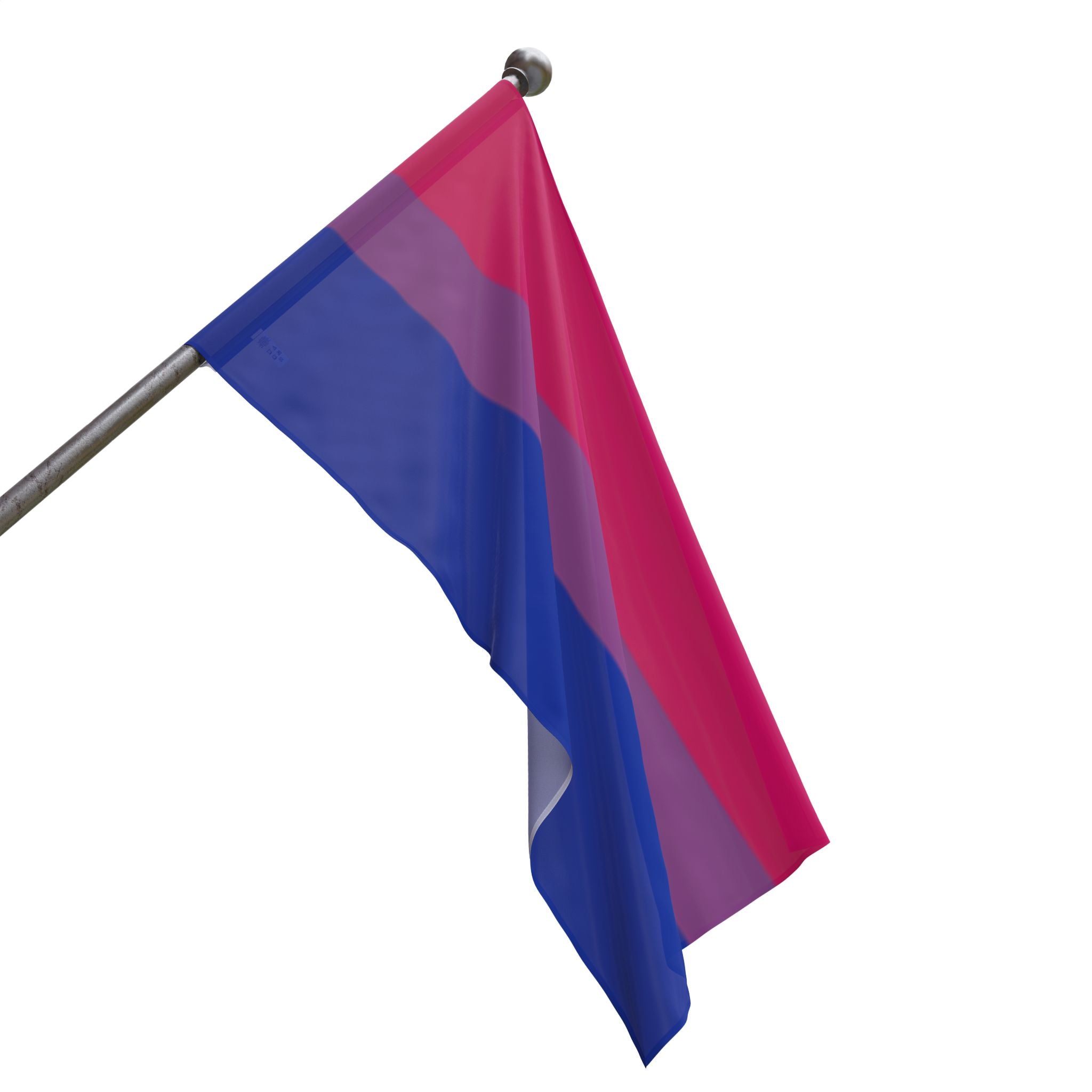 Bisexual Pride Flag - Aesthetic LGBTQ+ Banner for Celebration & Home Decor