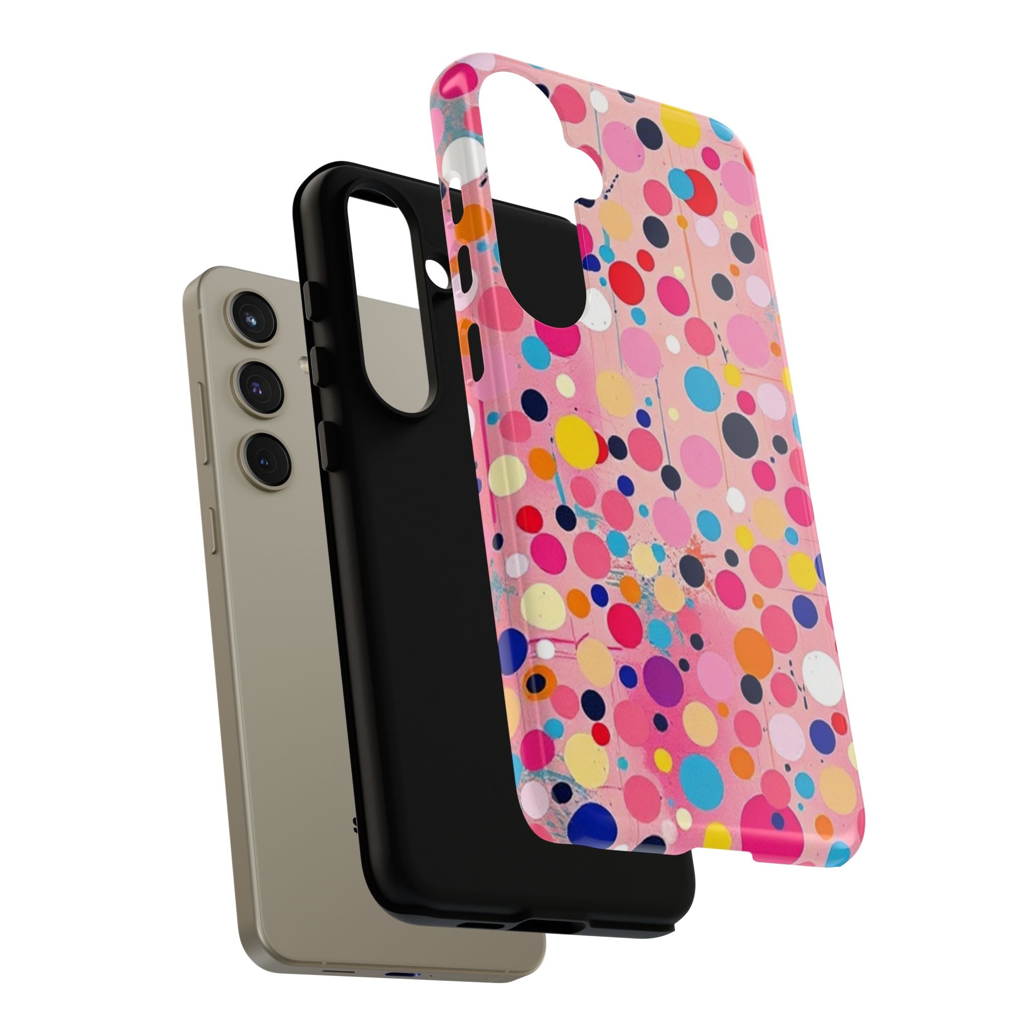 Colorful Dots & Spots Tough Cases For Android & iPhone