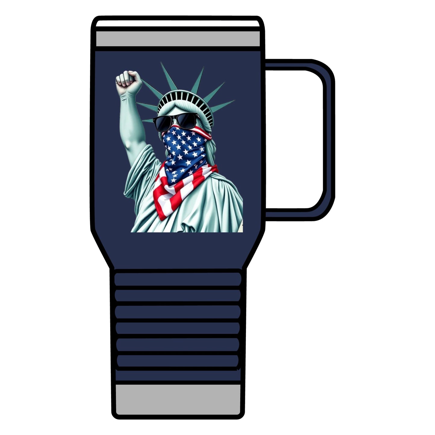 #RESIST with Lady Liberty Travel Mug - 20oz