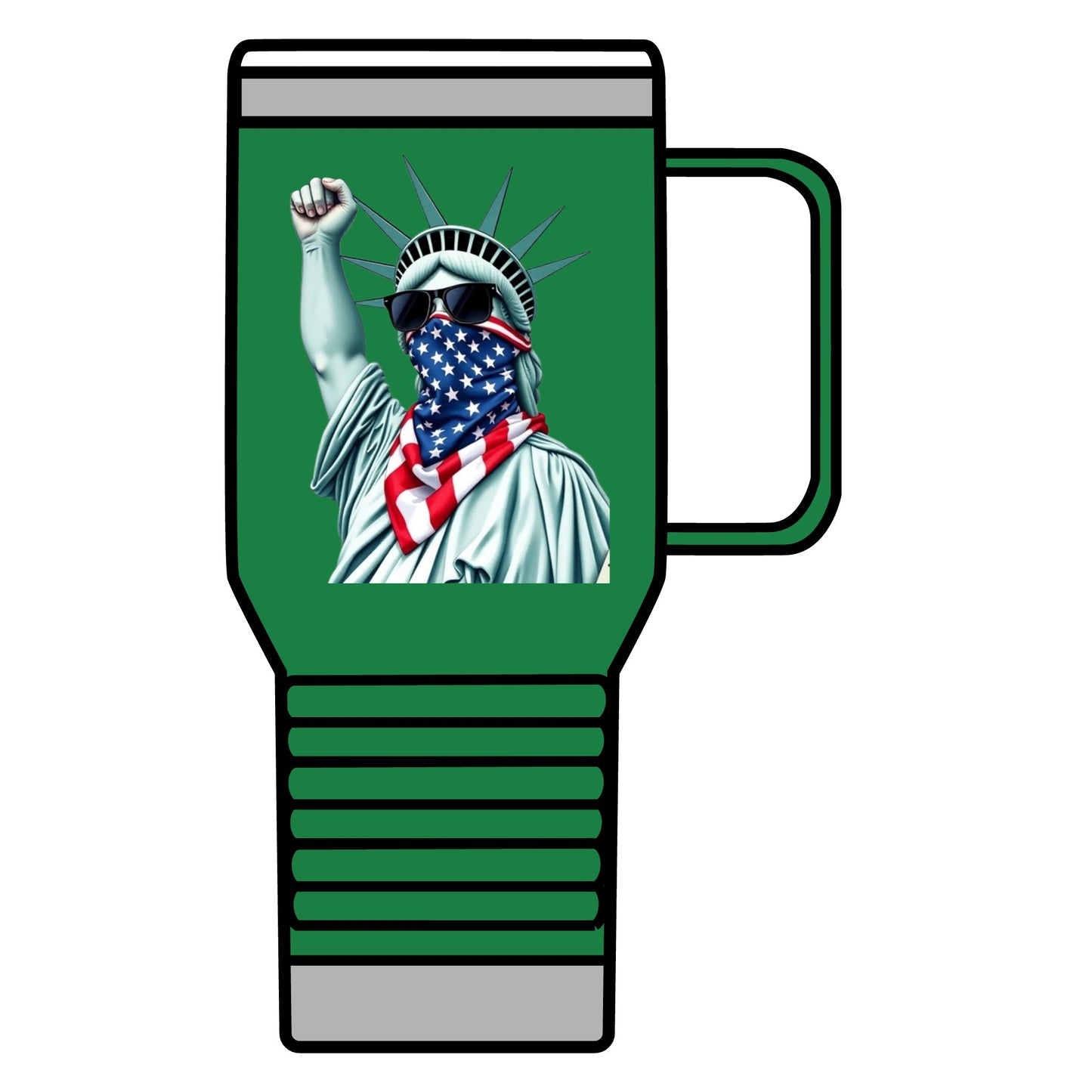 #RESIST with Lady Liberty Travel Mug - 20oz