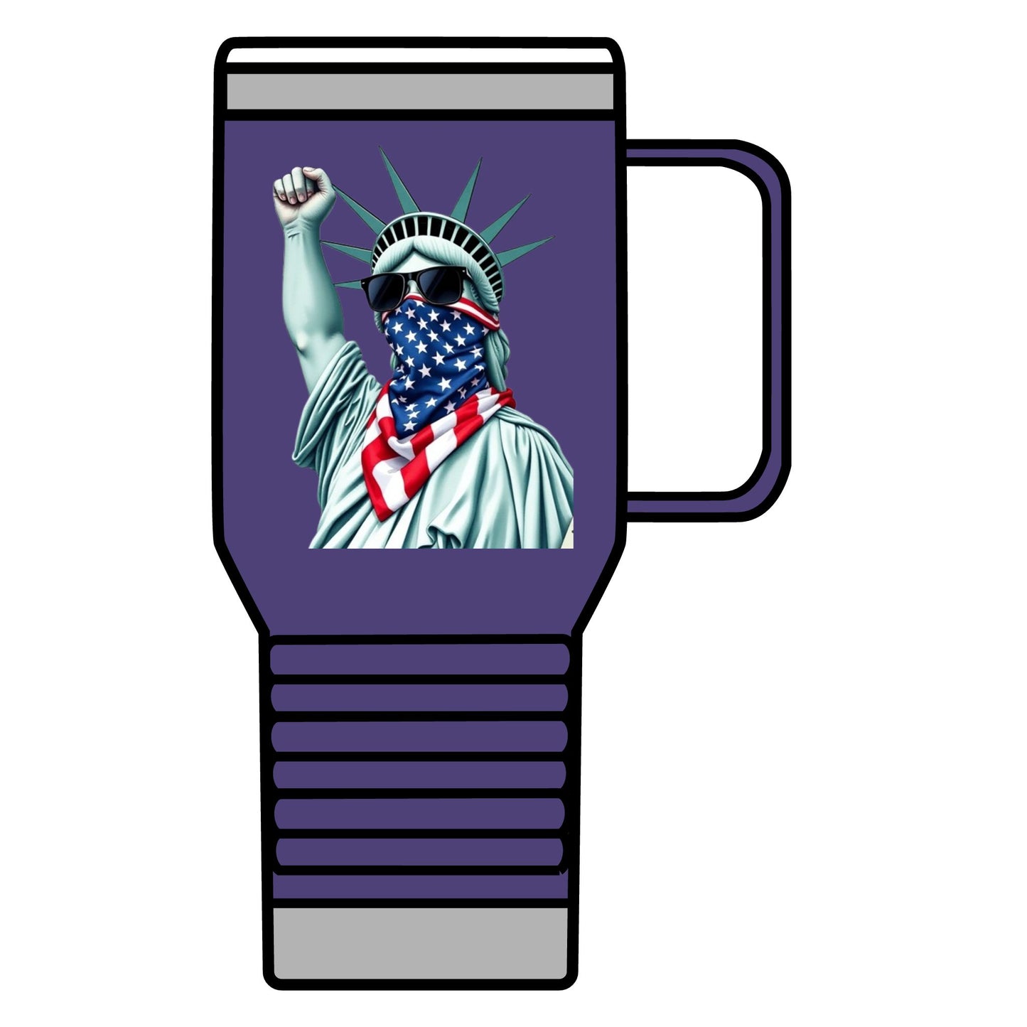 #RESIST with Lady Liberty Travel Mug - 20oz