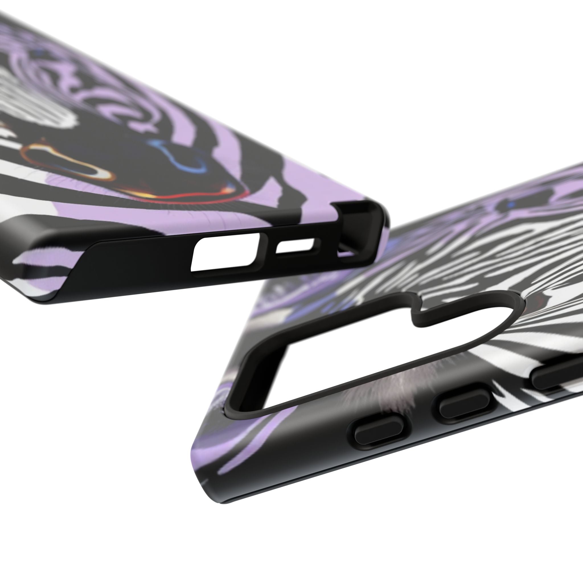 Android OR iPhone Compatible Cases - Zebra Design - Unique Tough Cases