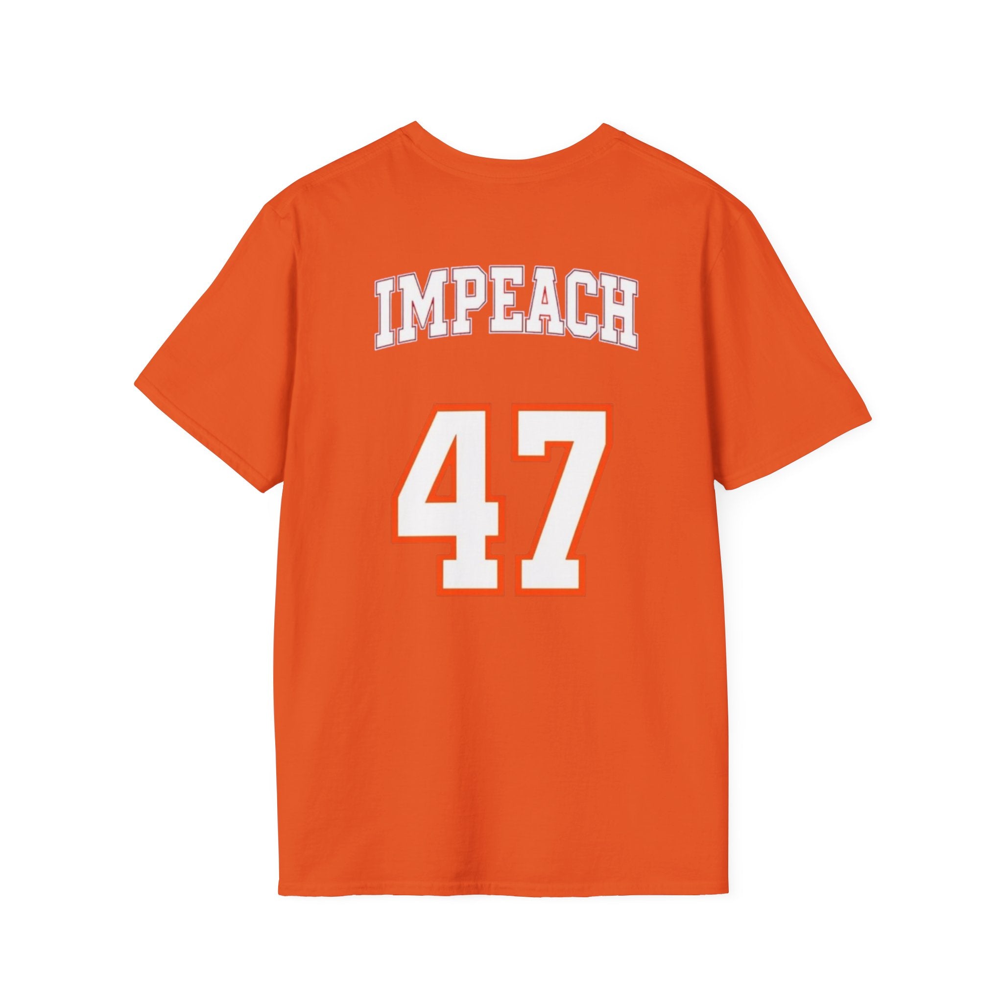 American Patriots Unisex Softstyle T-Shirt - Impeach 47 Graphic Tee