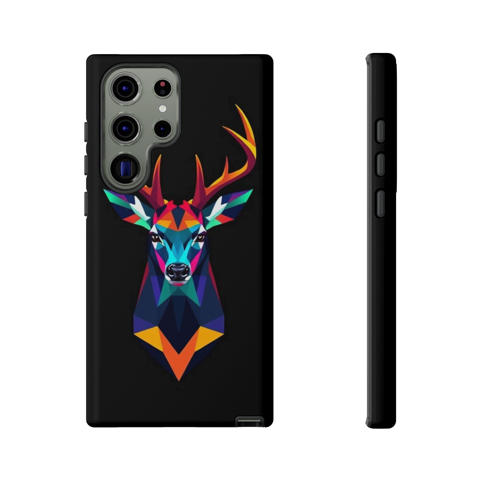 Colorful Fractal Deer Art Design Tough Case For Android & iPhone