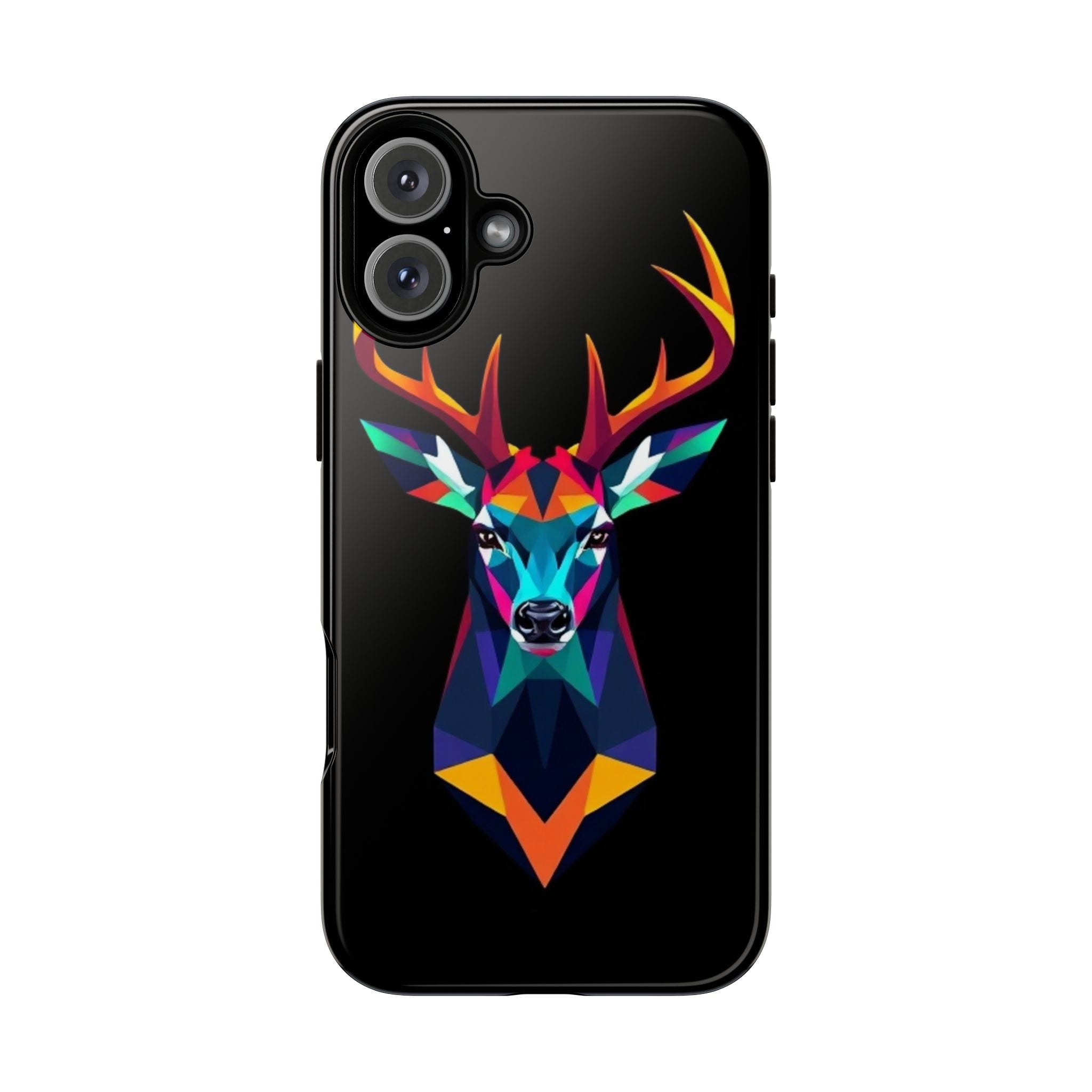Colorful Fractal Deer Art Design Tough Case For Android & iPhone