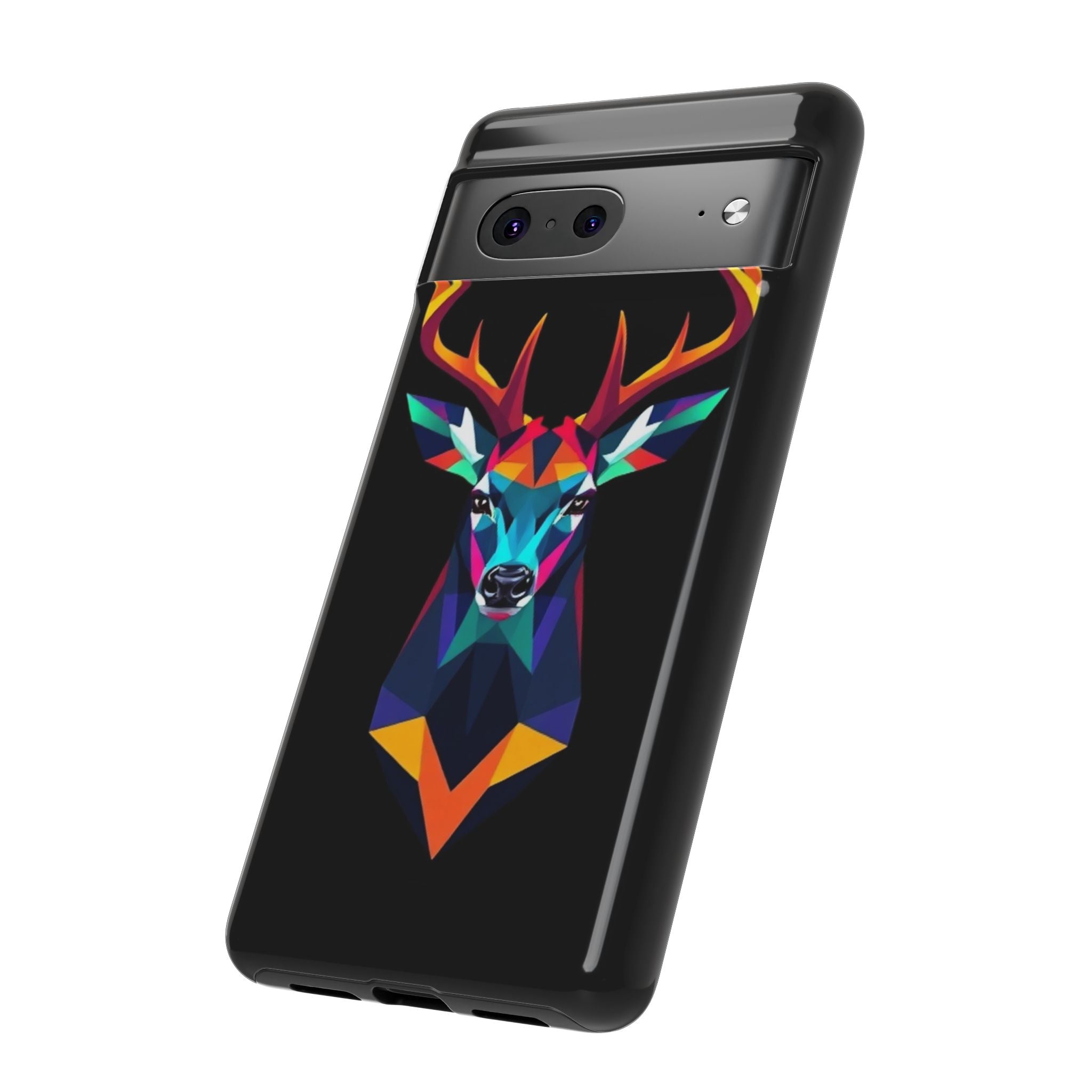 Colorful Fractal Deer Art Design Tough Case For Android & iPhone
