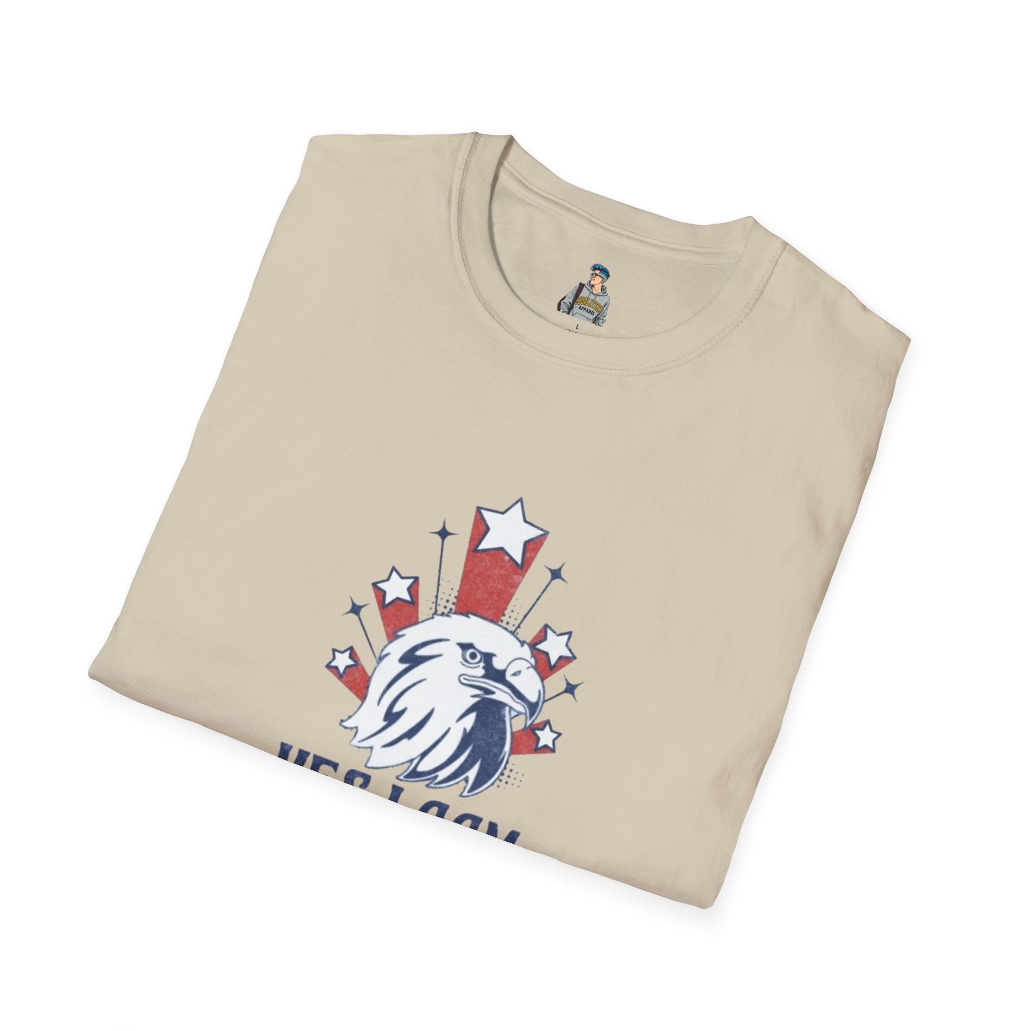 Americans Against MAGA Red Patriots Unisex Softstyle T-Shirt