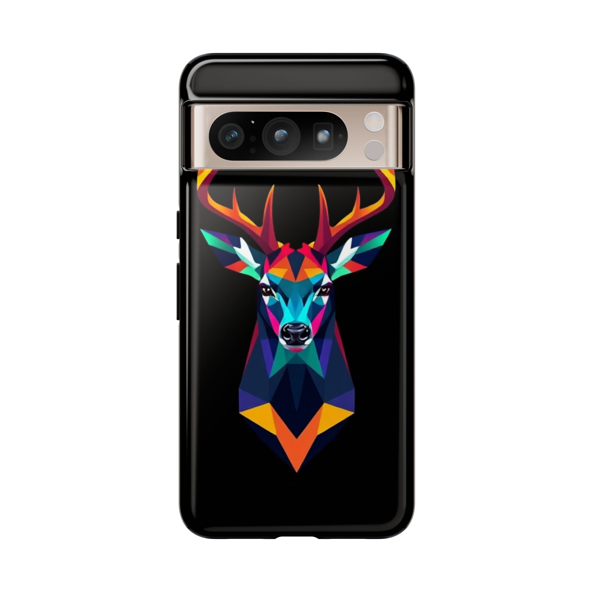 Colorful Fractal Deer Art Design Tough Case For Android & iPhone