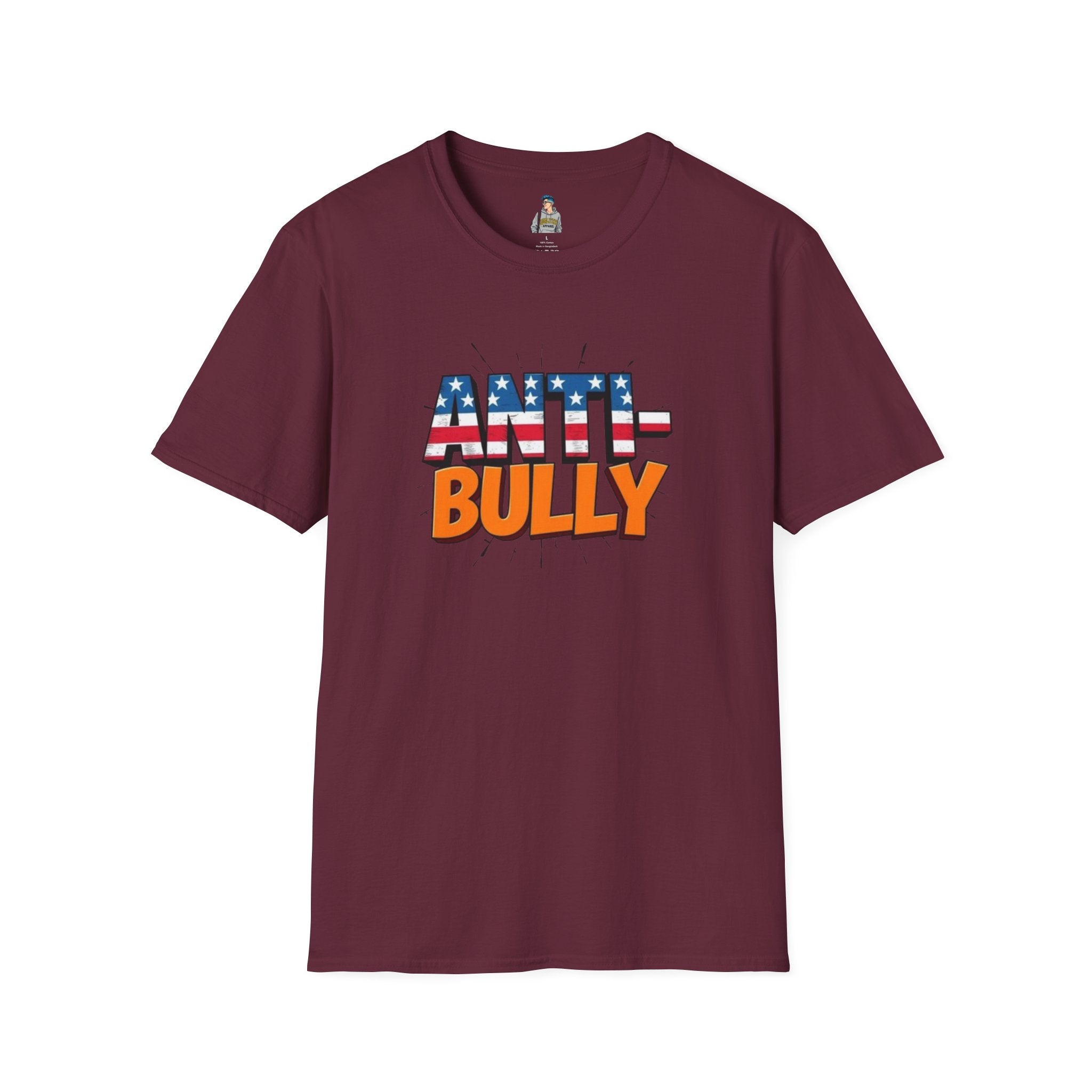 Anti-Bully Unisex Softstyle T-Shirt - Support Anti-Bullying Awareness