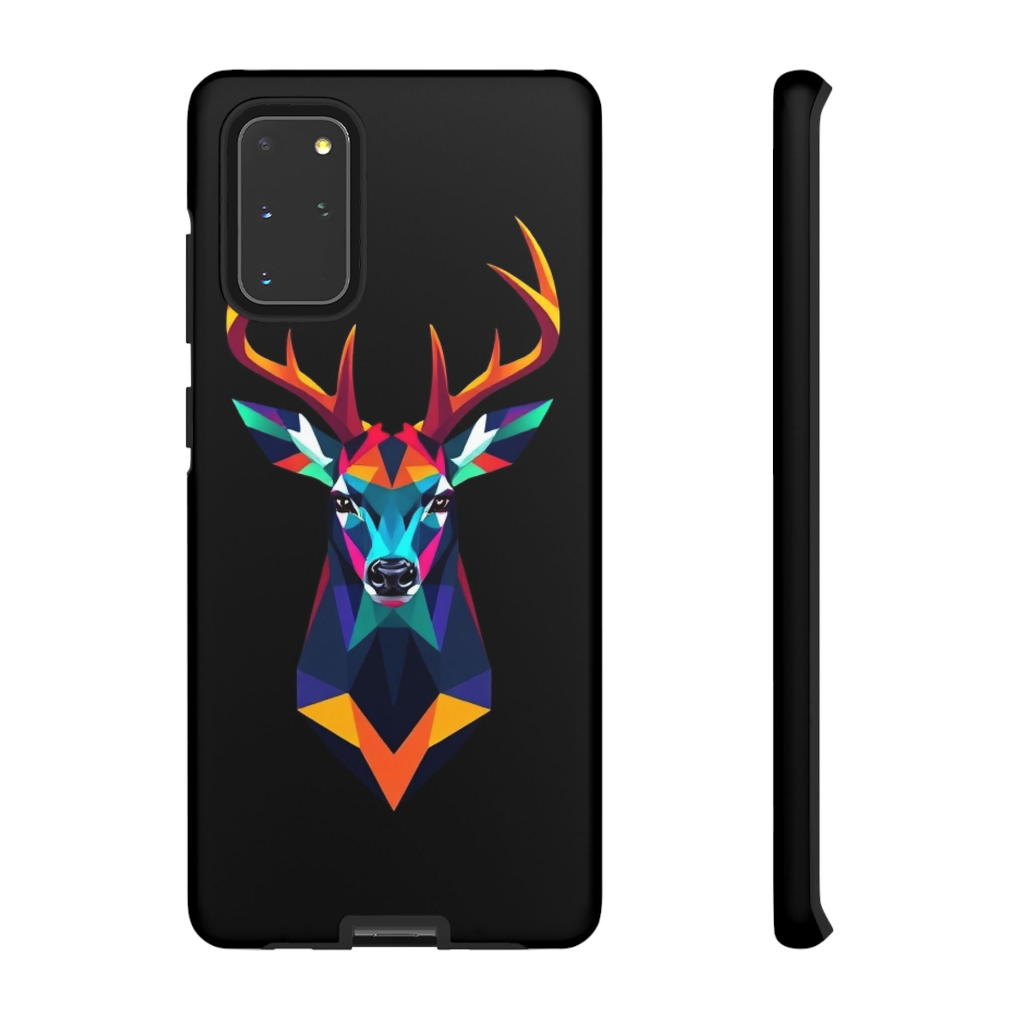 Colorful Fractal Deer Art Design Tough Case For Android & iPhone