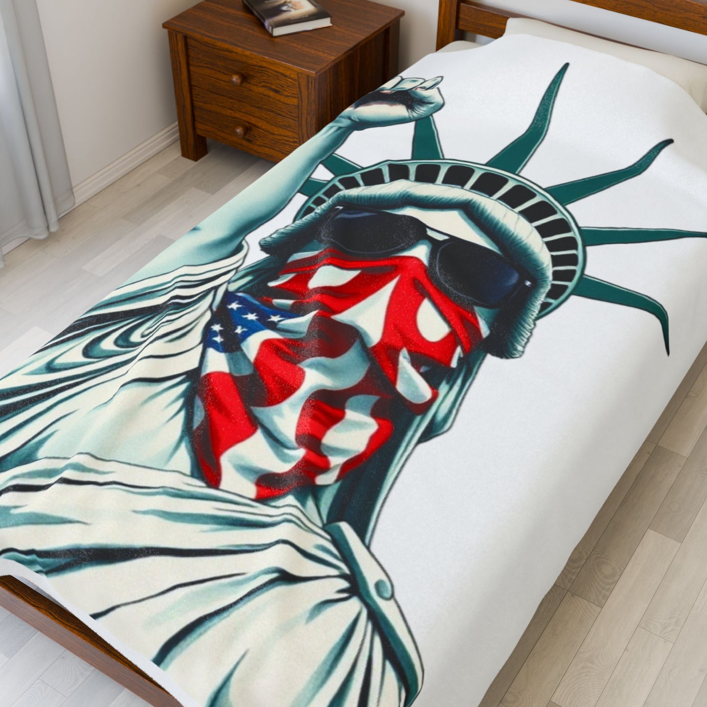 #RESIST Velveteen Plush Blanket – for Comfort and Warmth