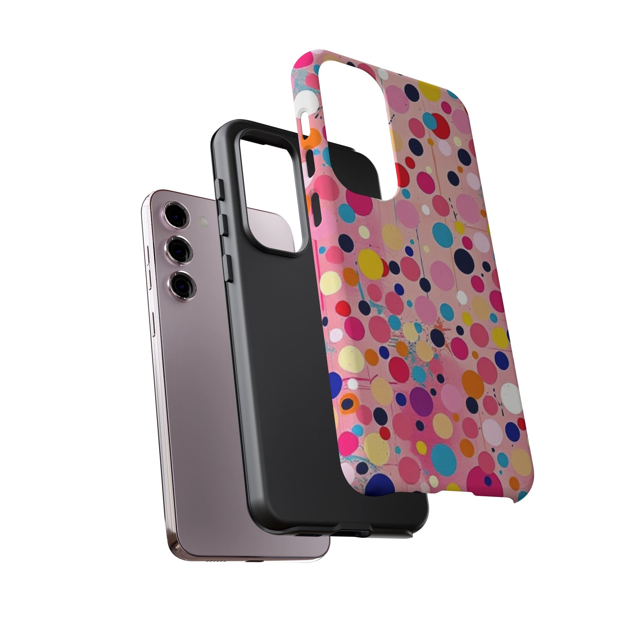 Colorful Dots & Spots Tough Cases For Android & iPhone