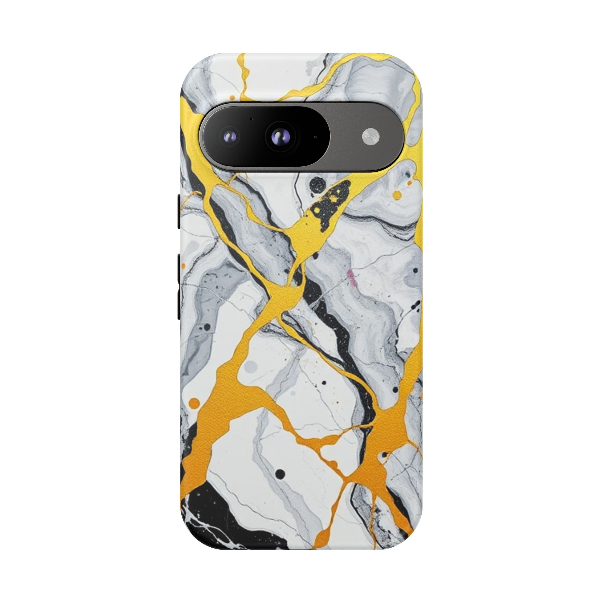 Beautiful Marble and Gold Design Tough Cases For Android & iPhone