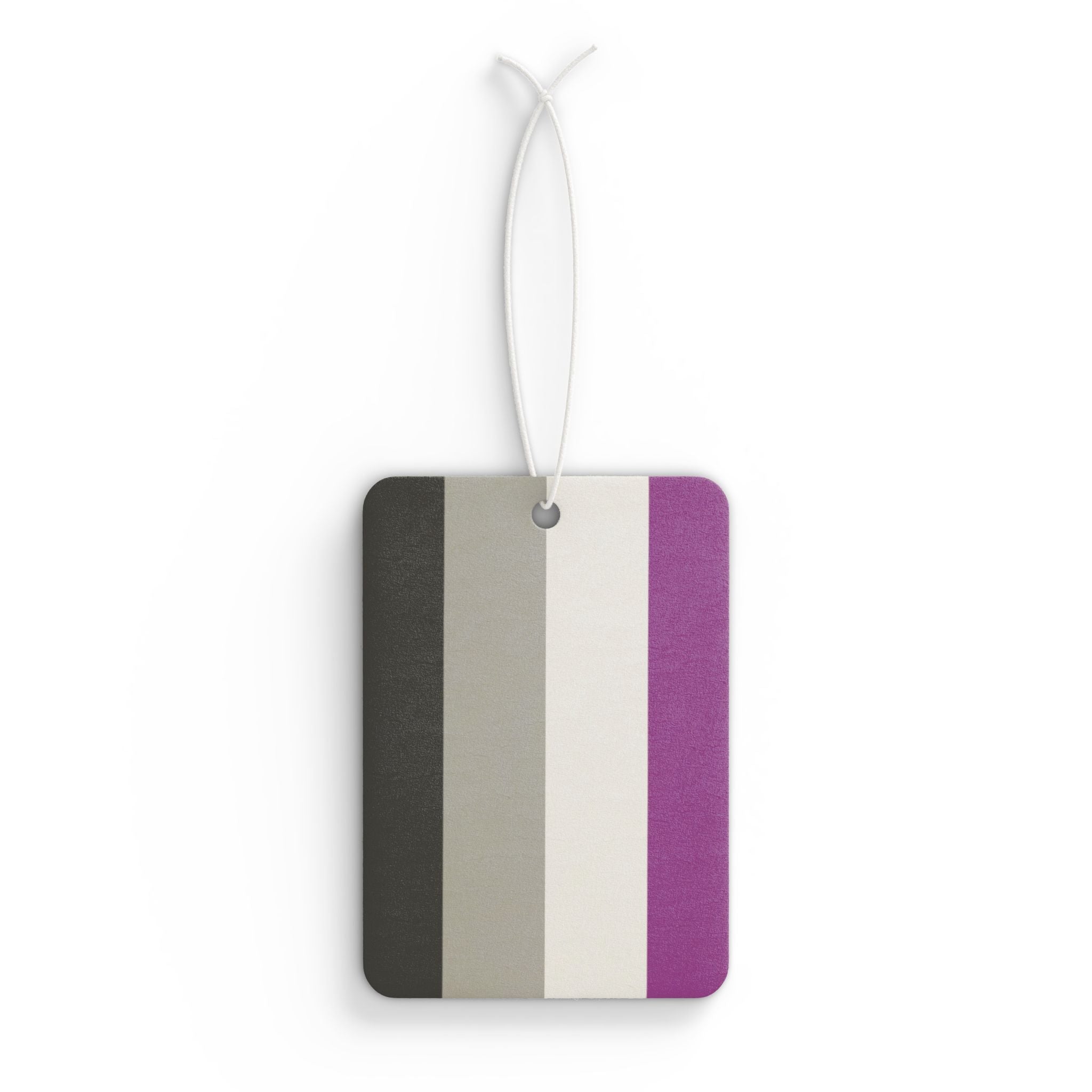 Asexual Pride Flag Car Air Freshener - Eclectic and Aromatic