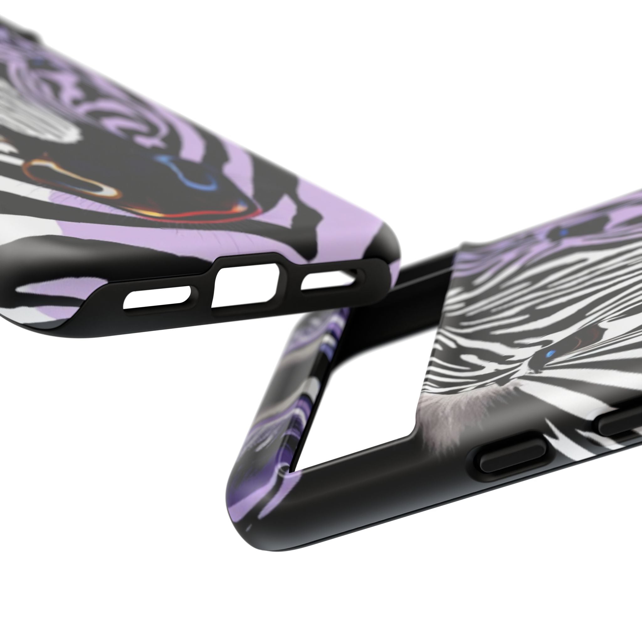 Android OR iPhone Compatible Cases - Zebra Design - Unique Tough Cases