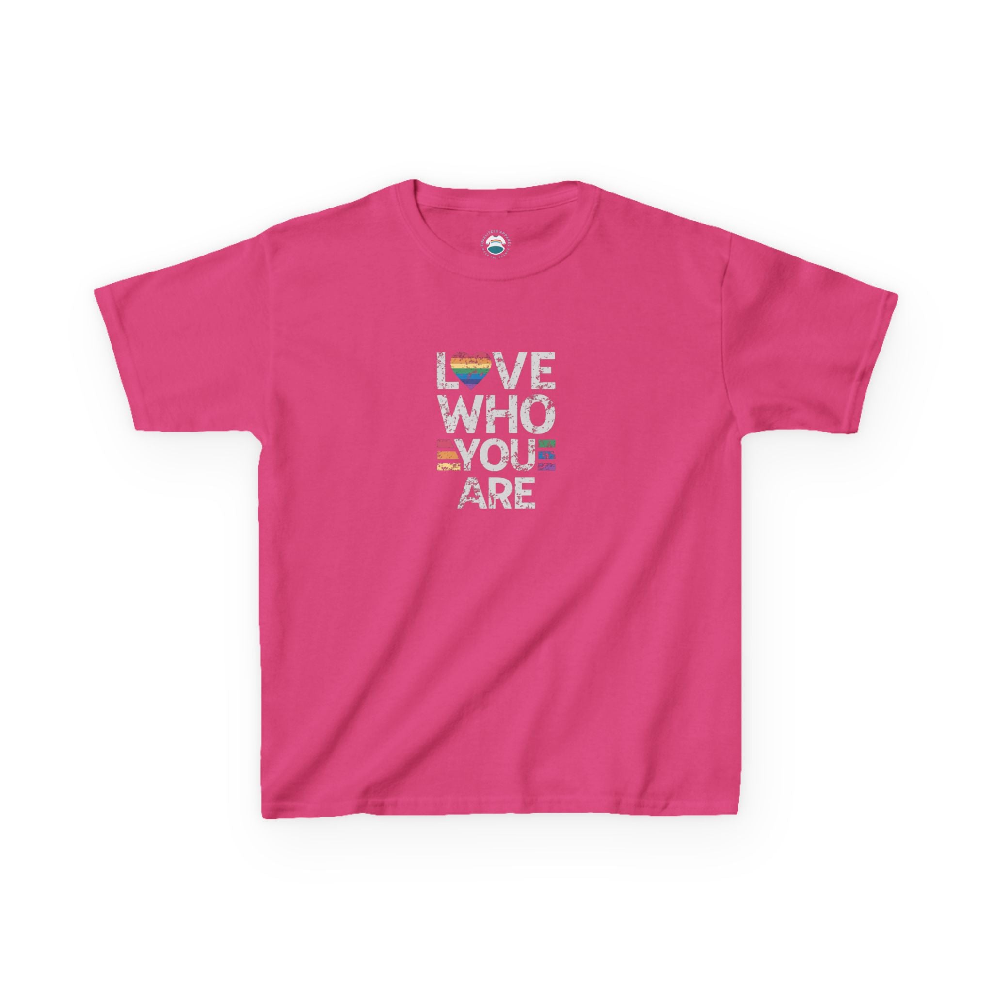 Love Who You Are Kids Heavy Cotton™ Tee - Pride Shirt for Children