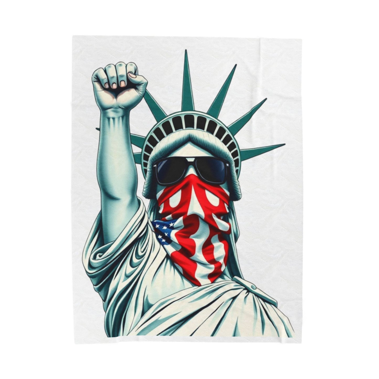#RESIST Velveteen Plush Blanket – for Comfort and Warmth