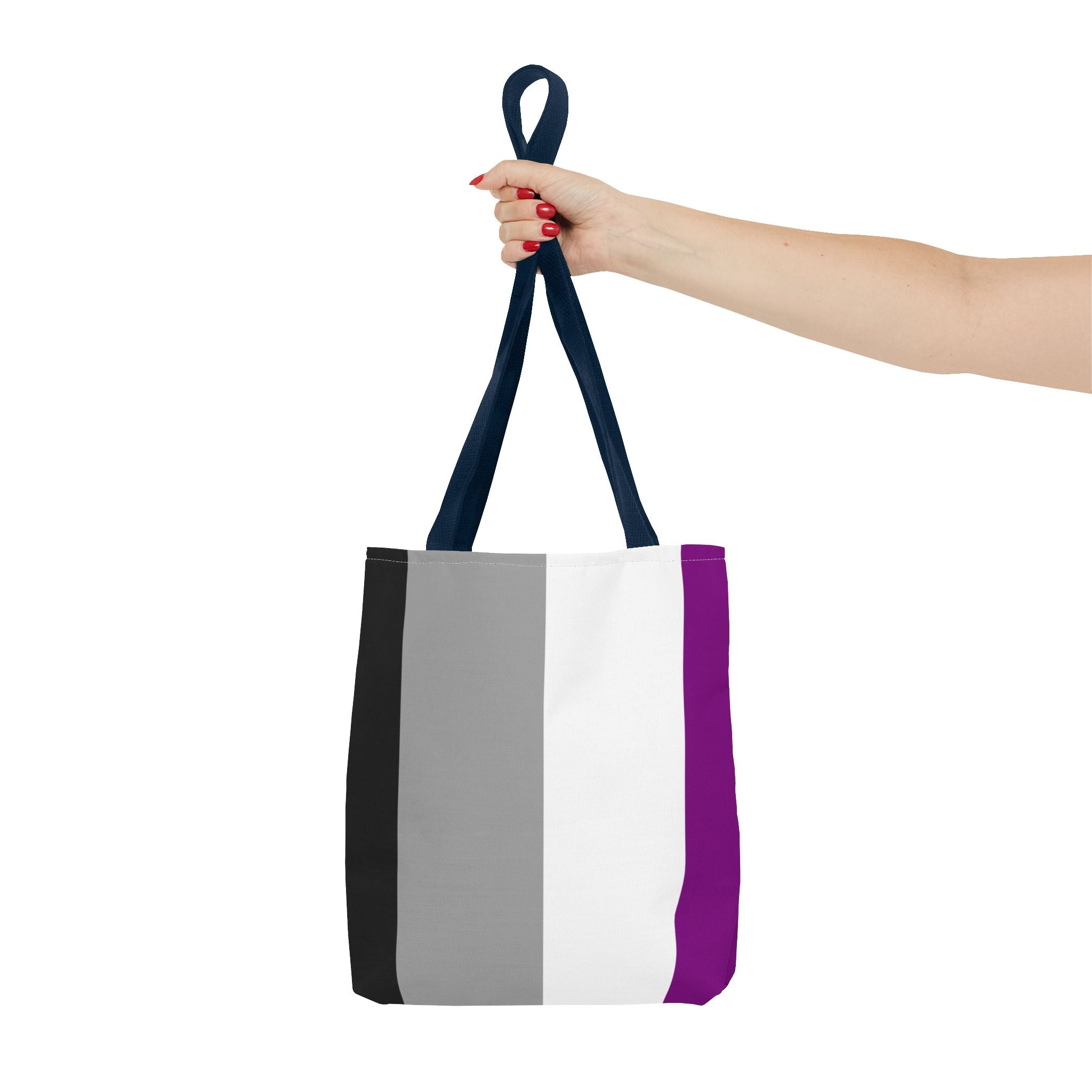 Asexual Pride Flag Tote Bag