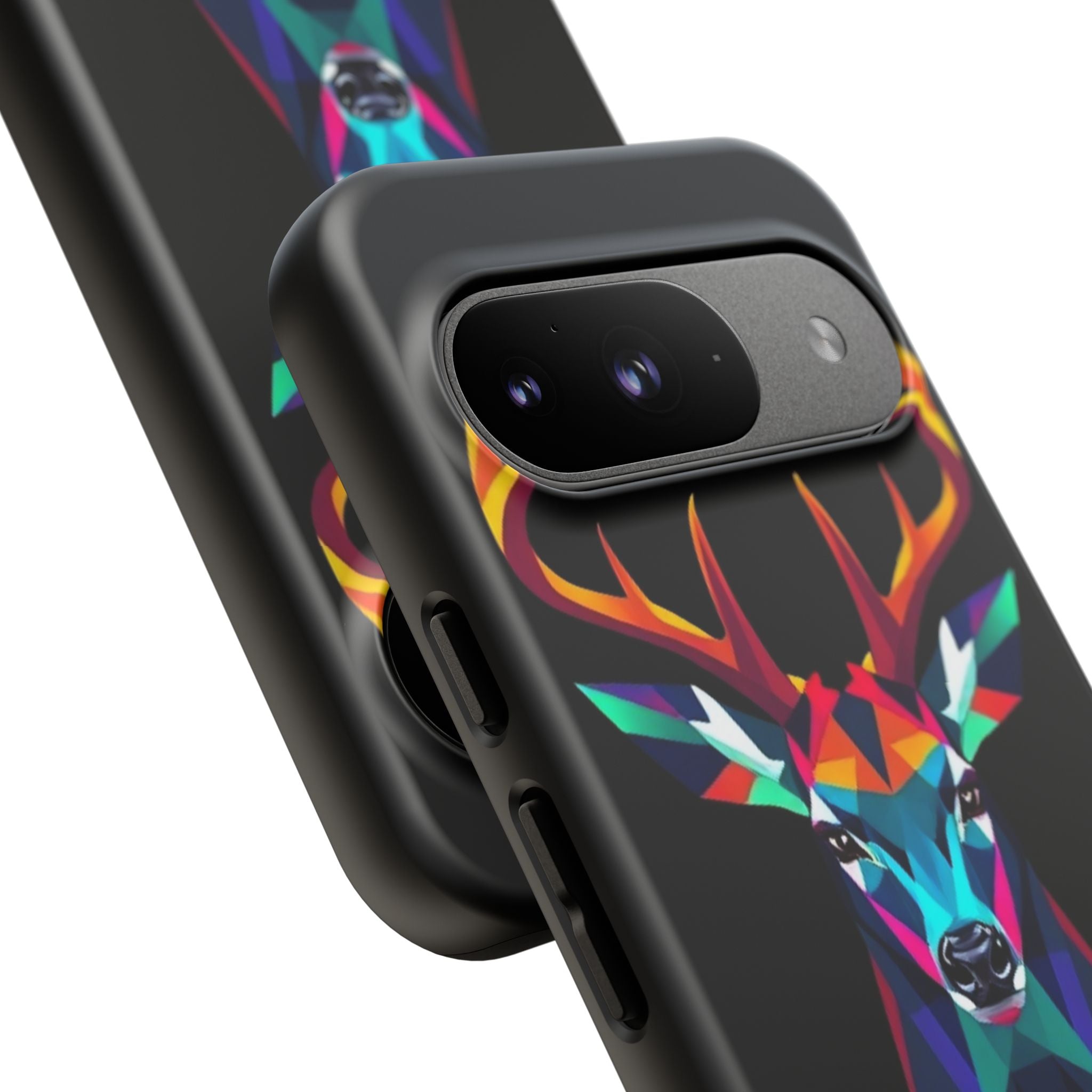 Colorful Fractal Deer Art Design Tough Case For Android & iPhone