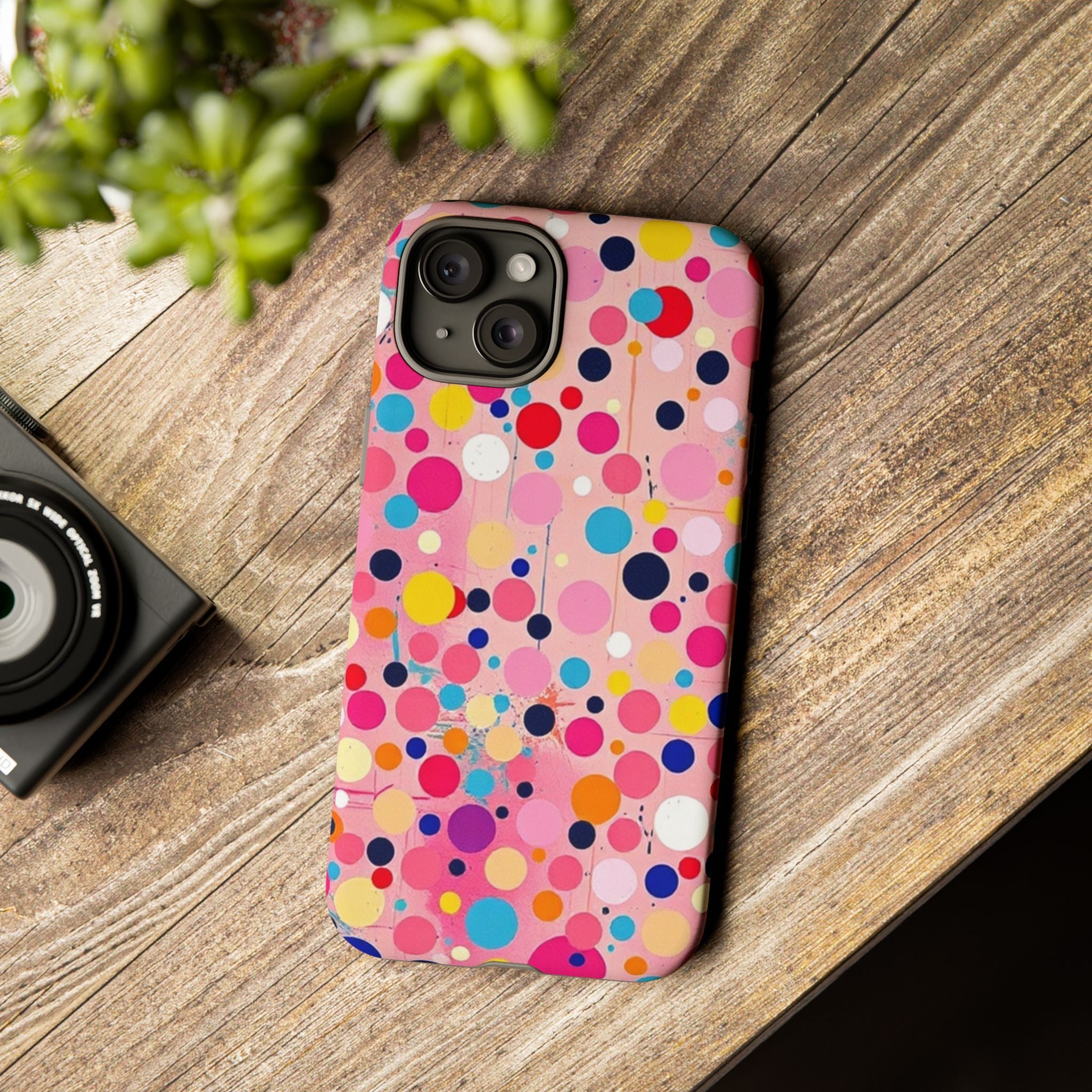 Colorful Dots & Spots Tough Cases For Android & iPhone