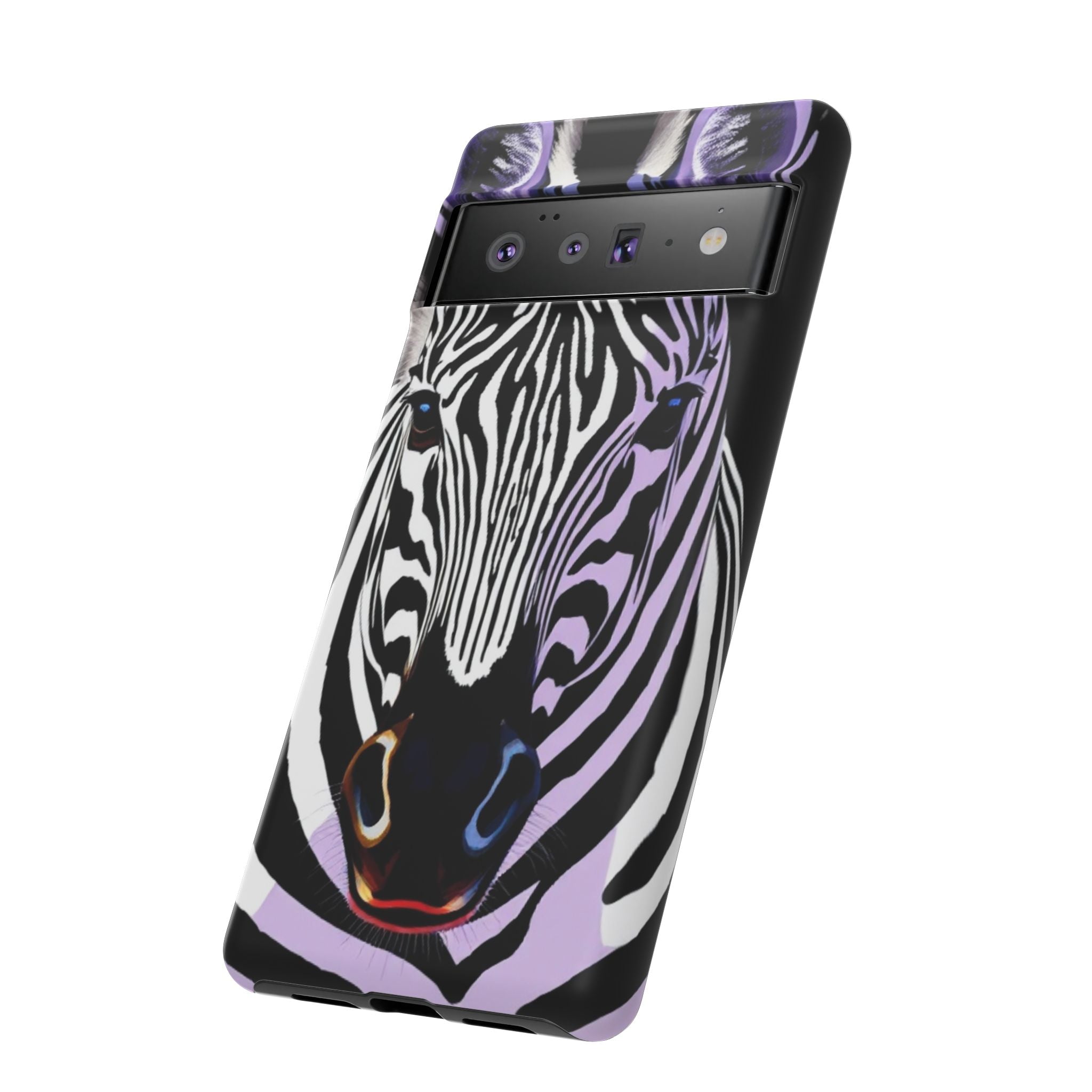 Android OR iPhone Compatible Cases - Zebra Design - Unique Tough Cases