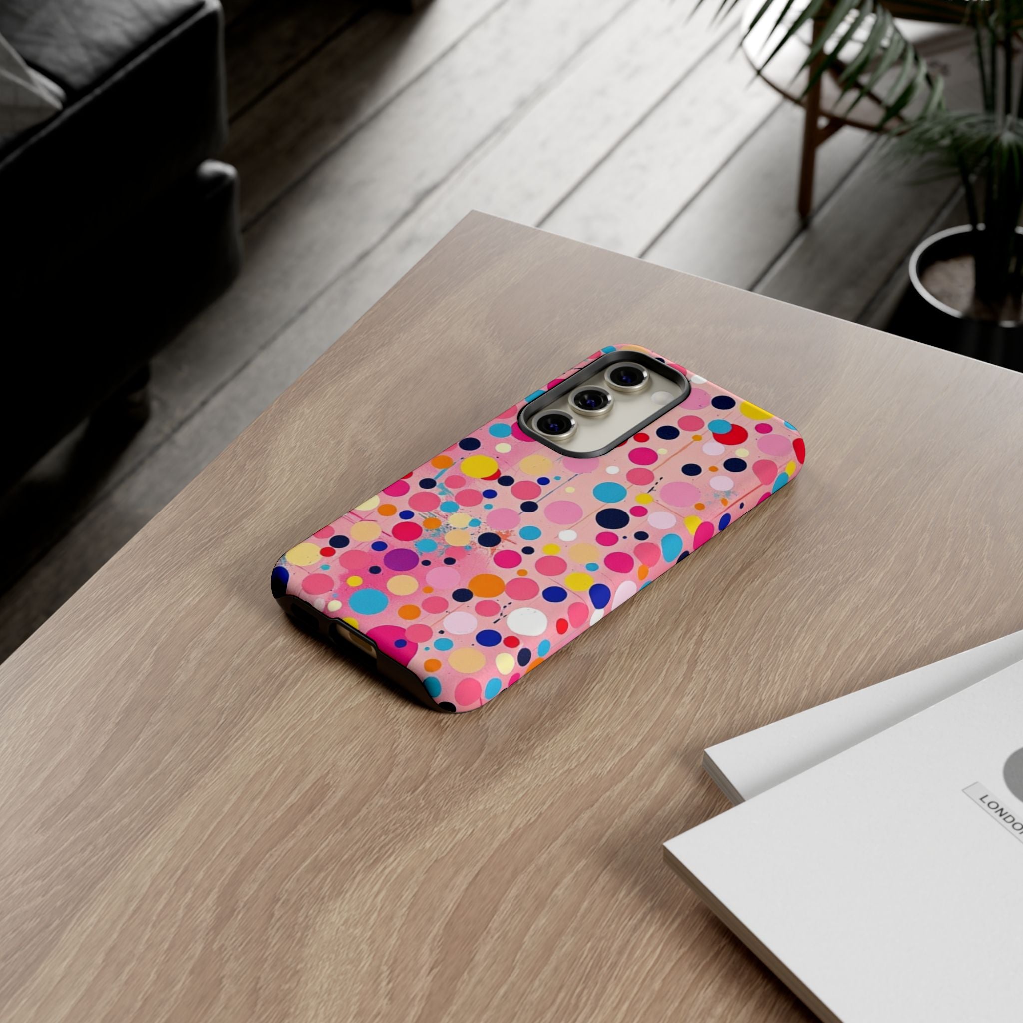 Colorful Dots & Spots Tough Cases For Android & iPhone