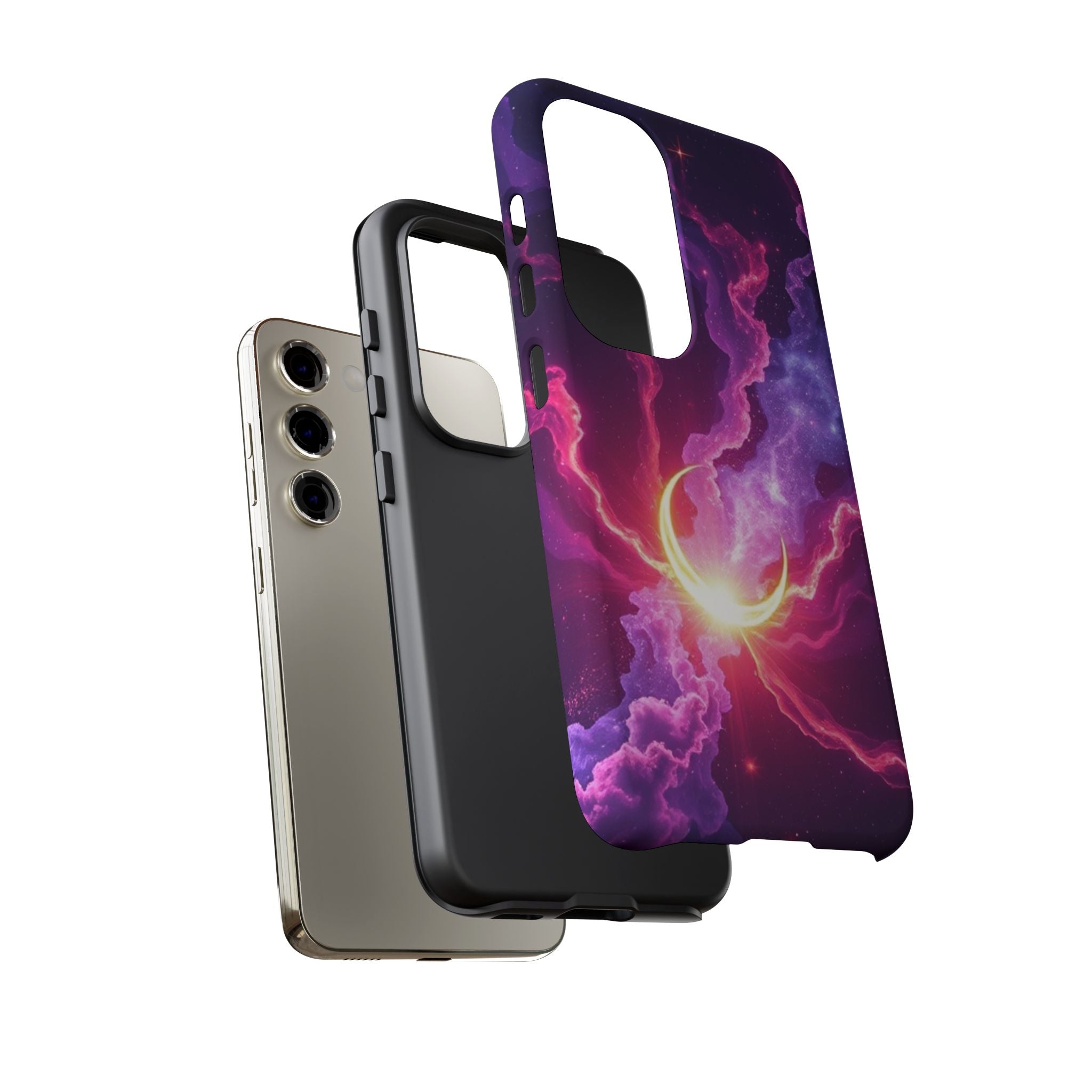 Android OR iPhone Compatible Cases - Emerging Sun Design - Unique Tough Cases