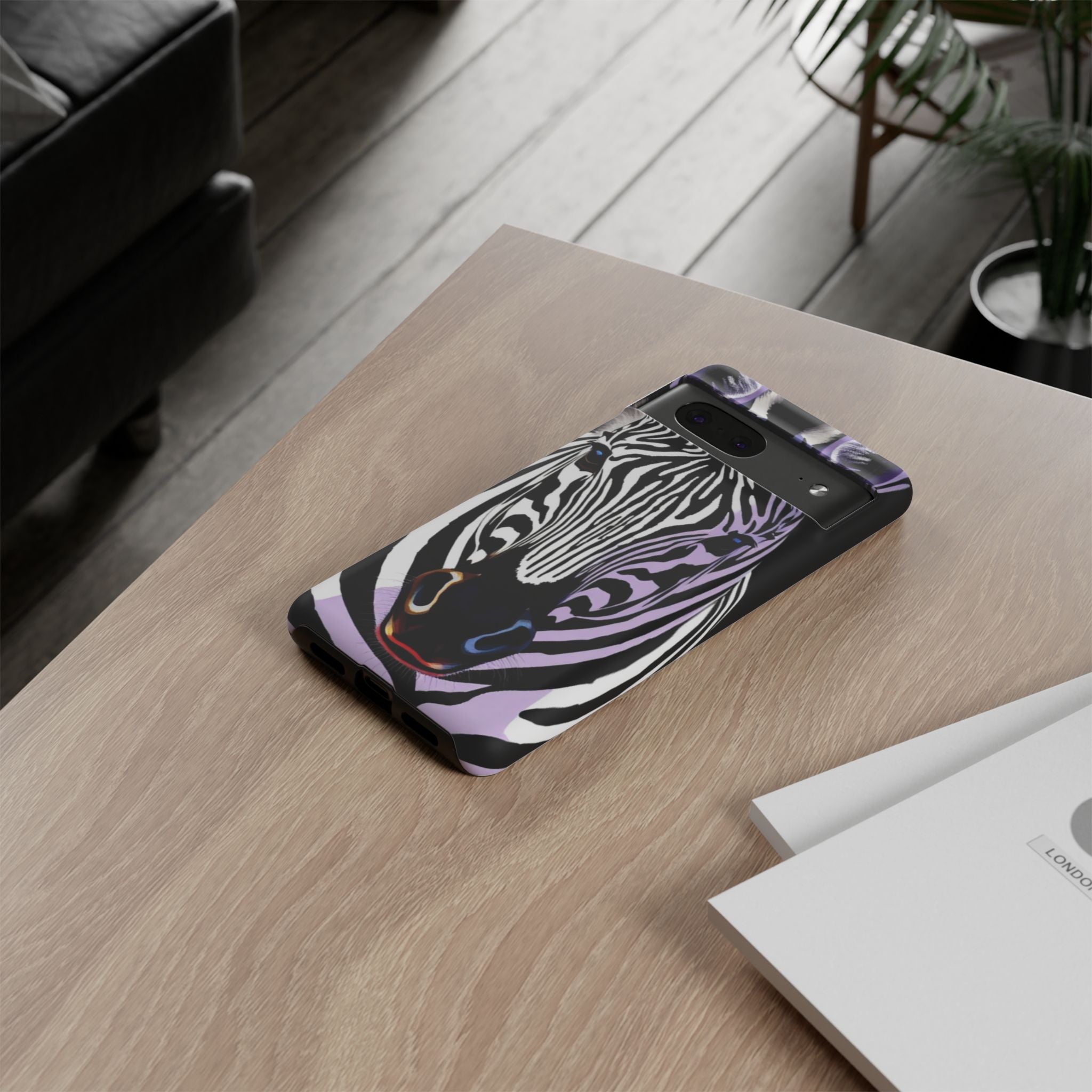 Android OR iPhone Compatible Cases - Zebra Design - Unique Tough Cases