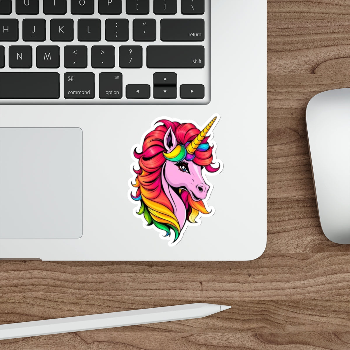 Die-Cut Stickers - Pink Unicorn