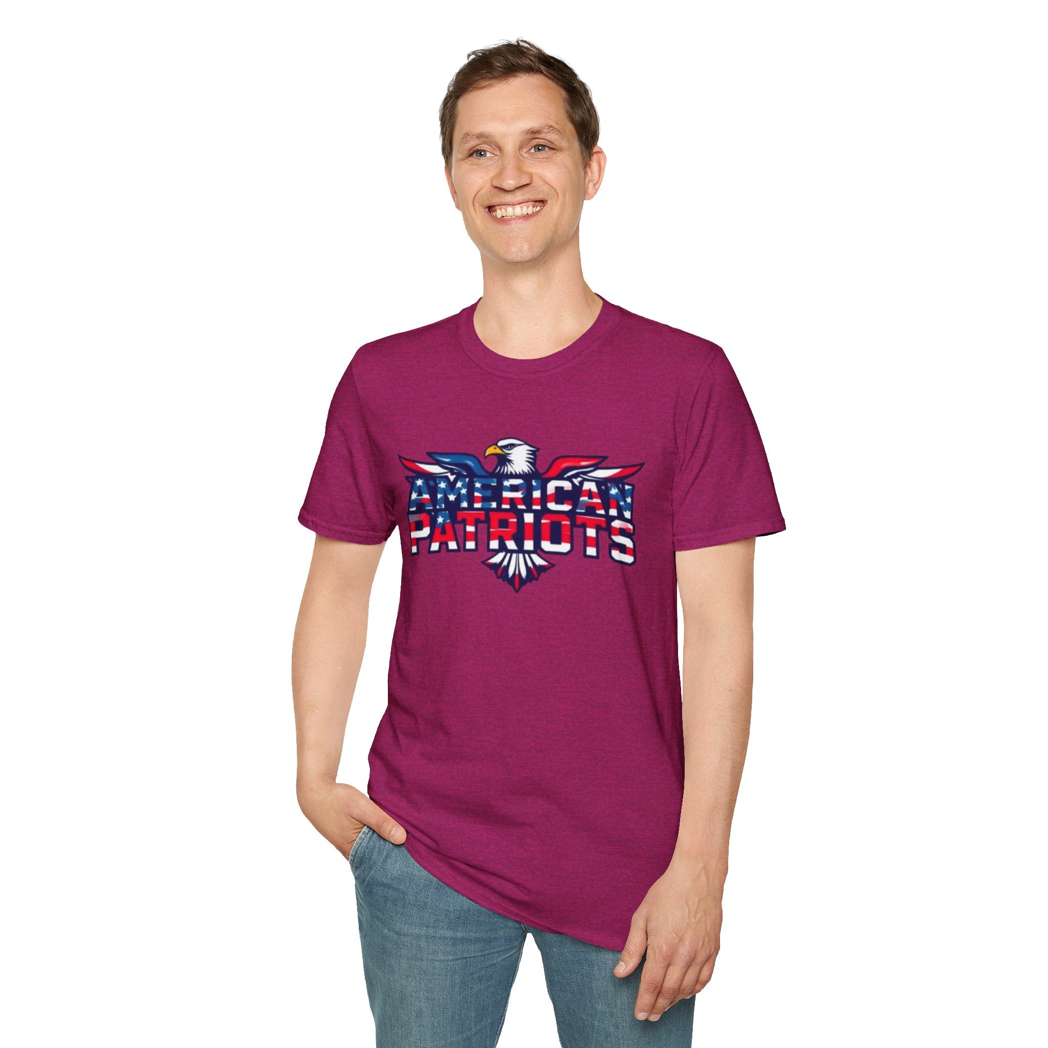 American Patriots Unisex Softstyle T-Shirt - Impeach 47 Graphic Tee
