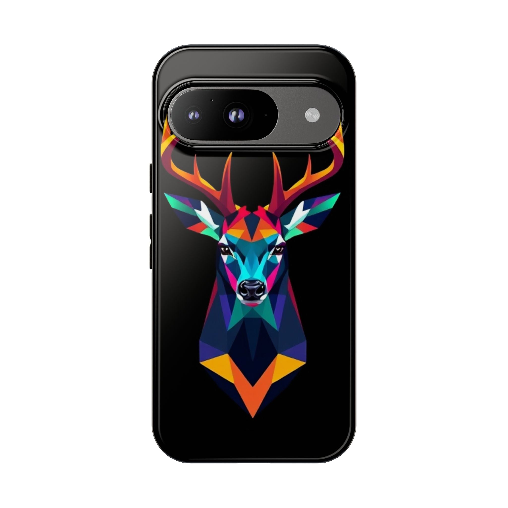 Colorful Fractal Deer Art Design Tough Case For Android & iPhone