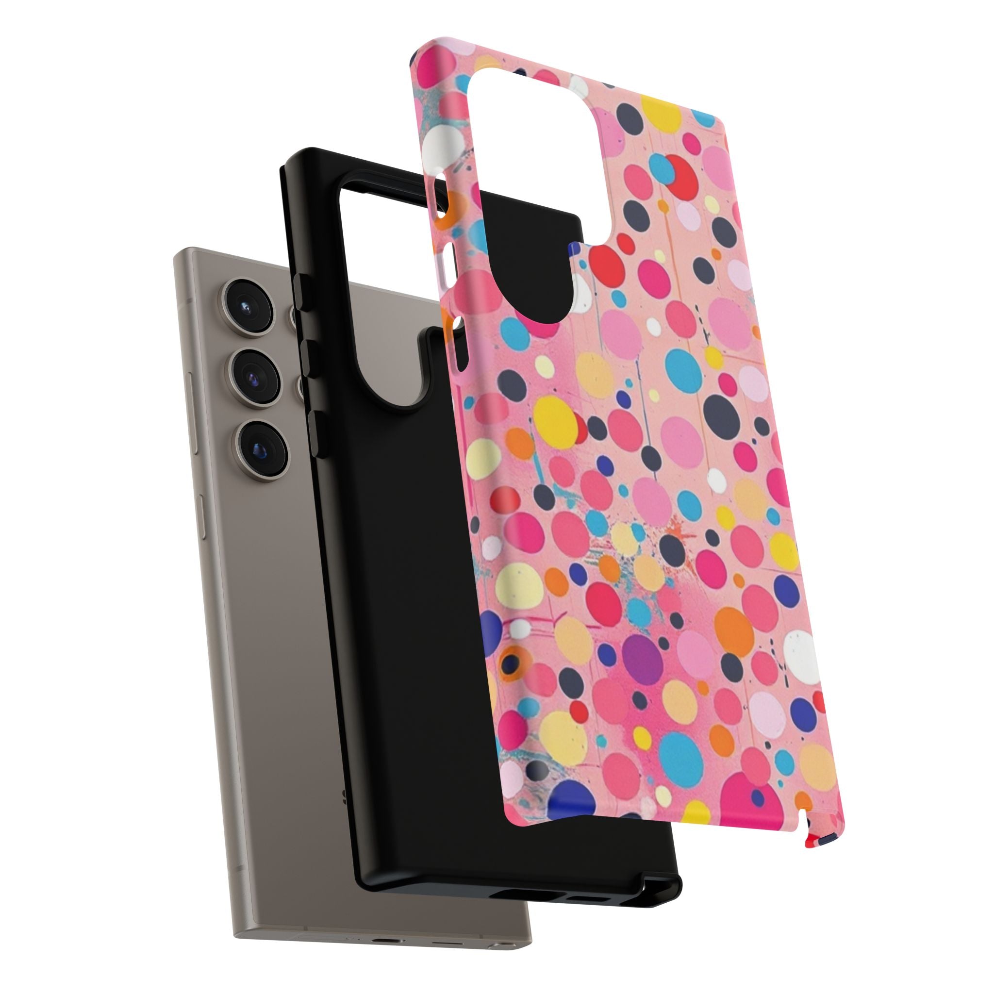 Colorful Dots & Spots Tough Cases For Android & iPhone