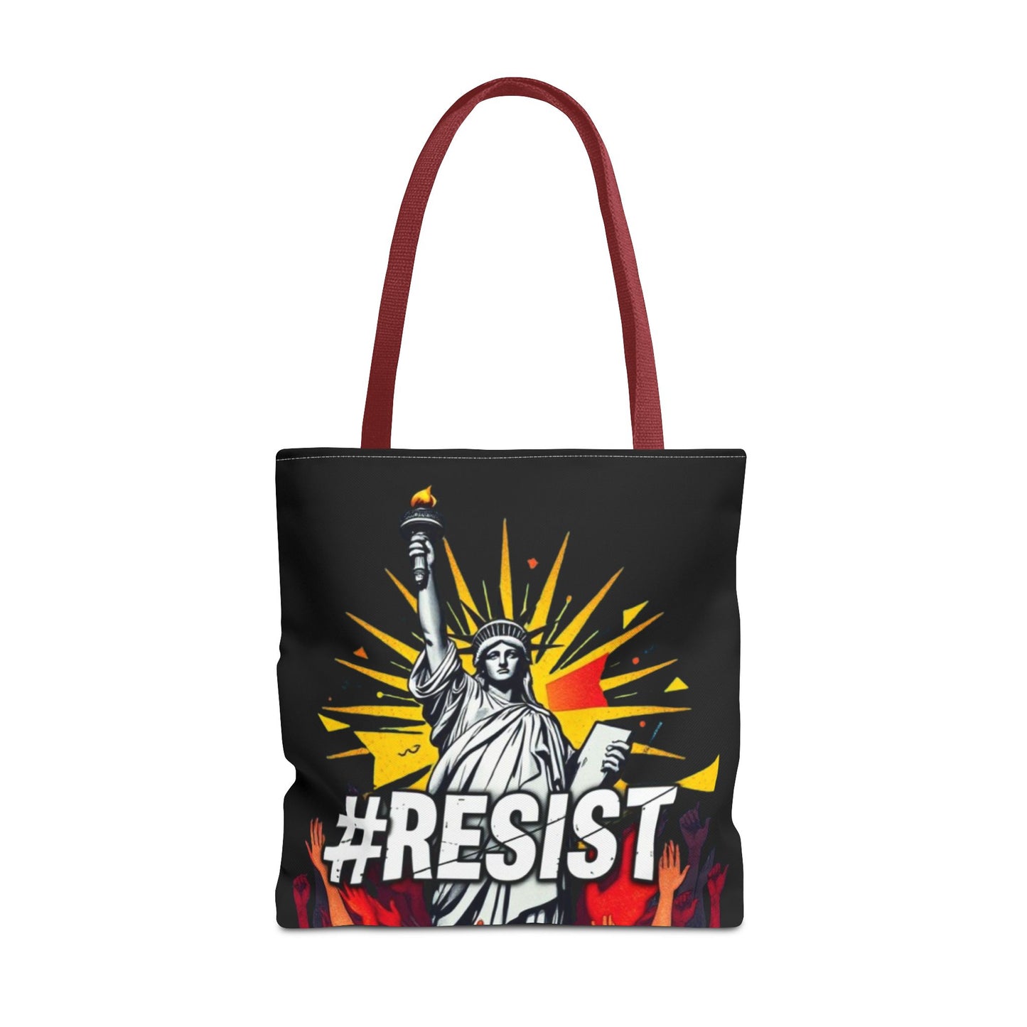 #RESIST With Lady Liberty Tote Bag