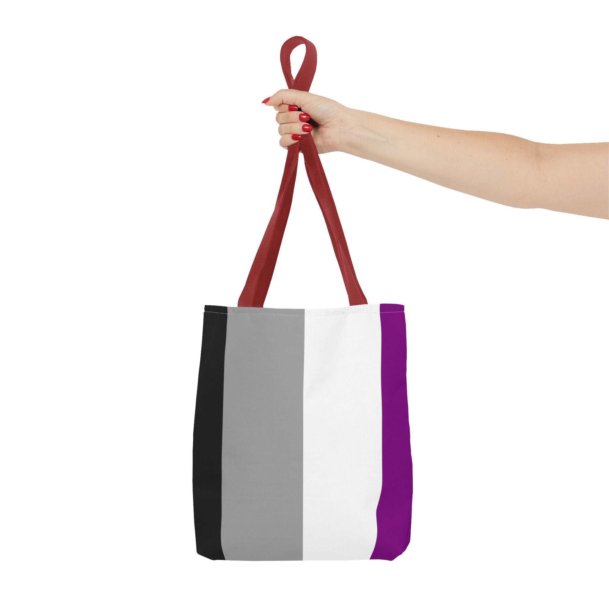 Asexual Pride Flag Tote Bag
