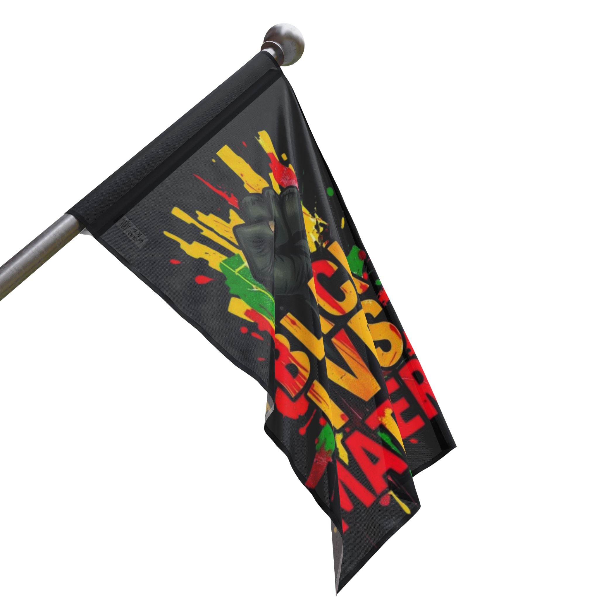 Black Lives Matter Awareness, Pride and Protest Flag