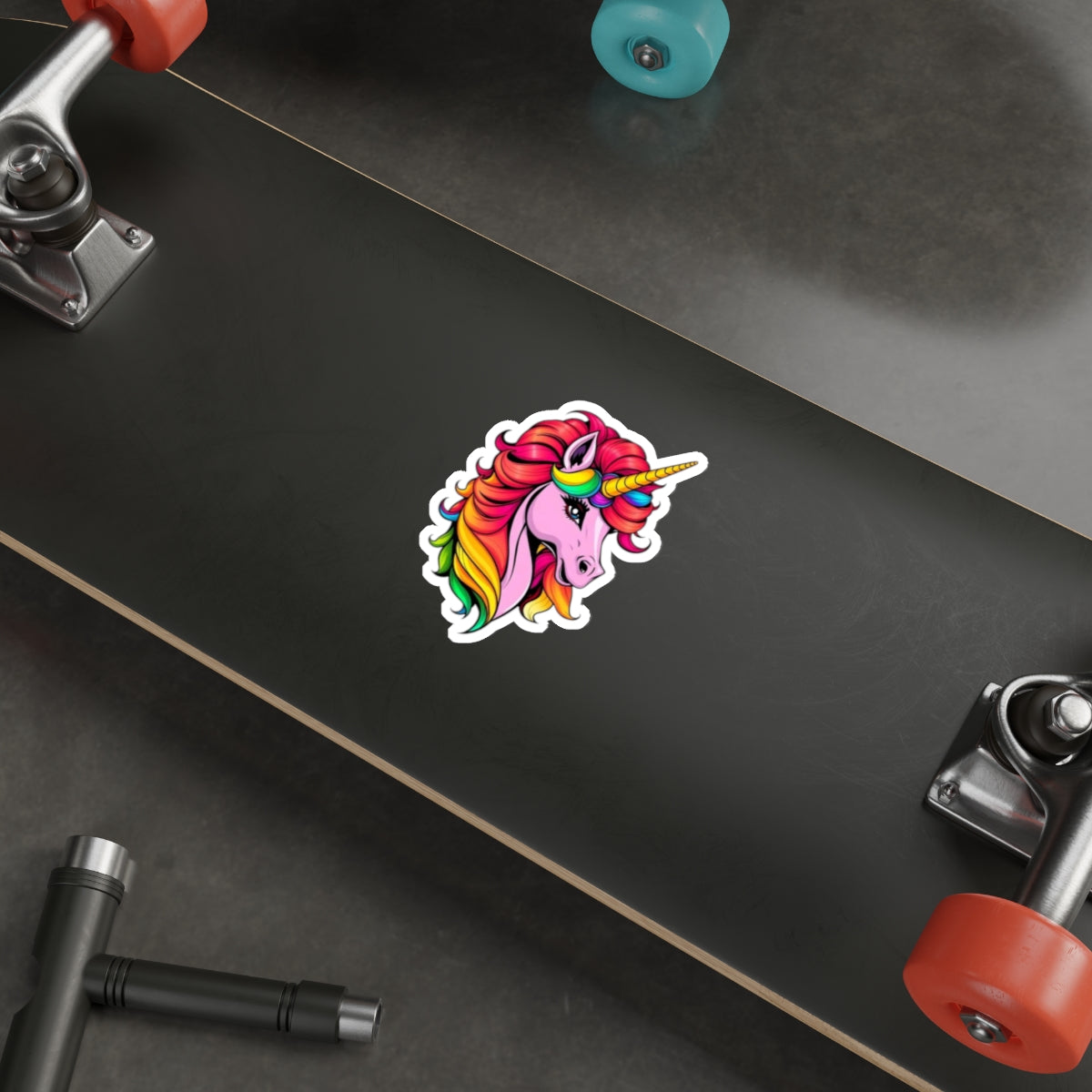 Die-Cut Stickers - Pink Unicorn