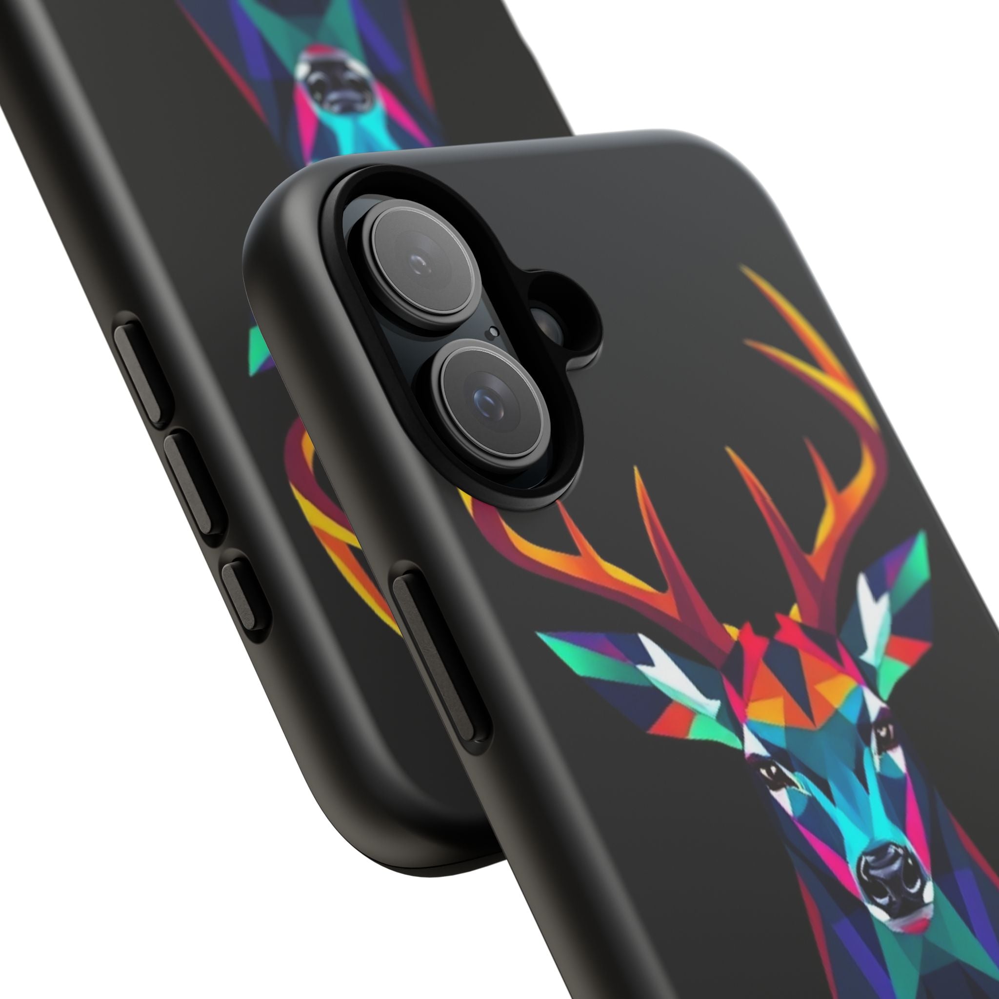 Colorful Fractal Deer Art Design Tough Case For Android & iPhone