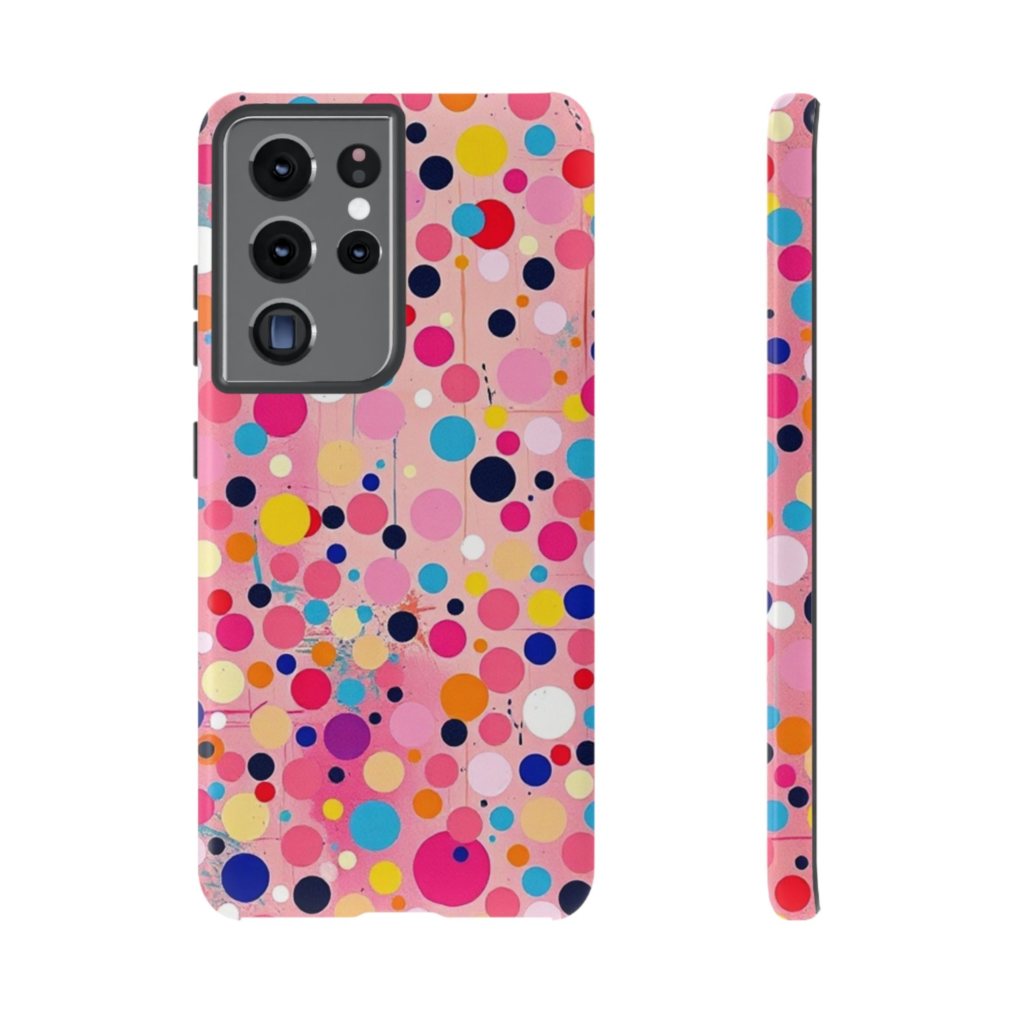 Colorful Dots & Spots Tough Cases For Android & iPhone