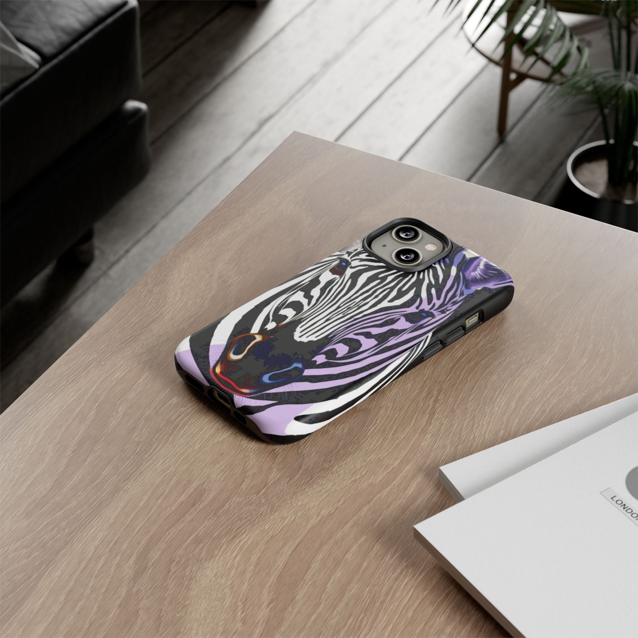 Android OR iPhone Compatible Cases - Zebra Design - Unique Tough Cases