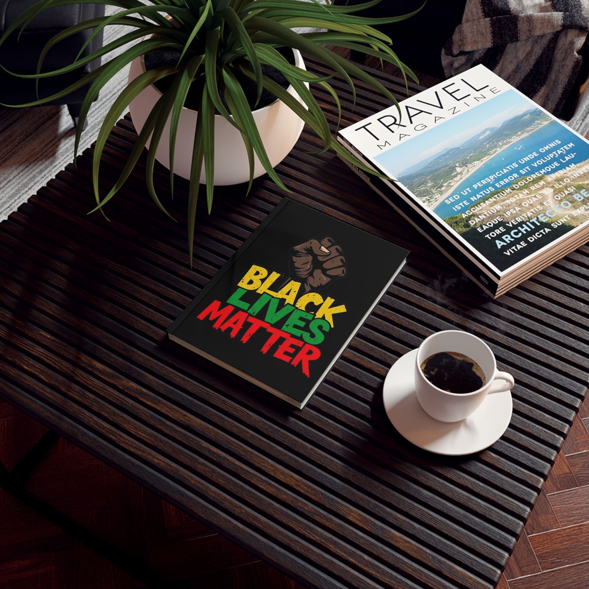 Black Lives Matter Hard Backed Journal - Perfect for Gifts, Journaling, and Celebrations