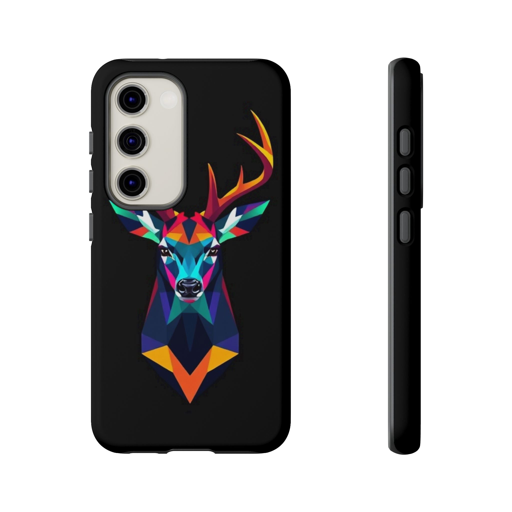 Colorful Fractal Deer Art Design Tough Case For Android & iPhone
