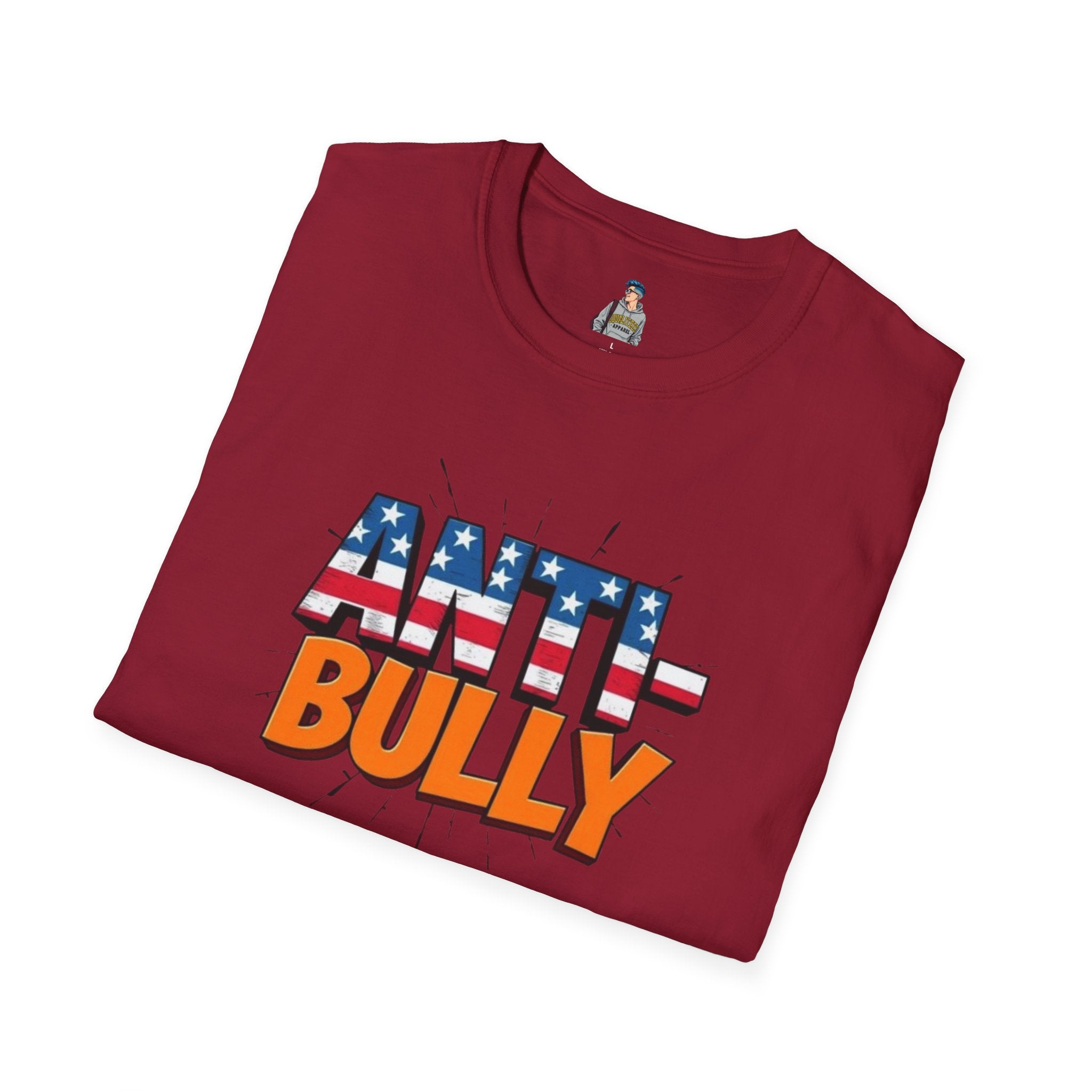 Anti-Bully Unisex Softstyle T-Shirt - Support Anti-Bullying Awareness