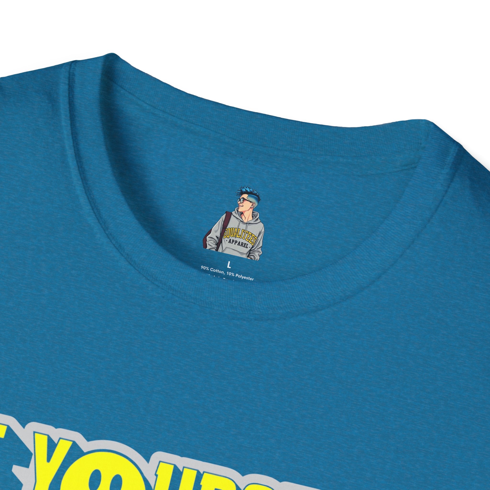 Be Yourself Smiley Unisex Softstyle T-Shirt