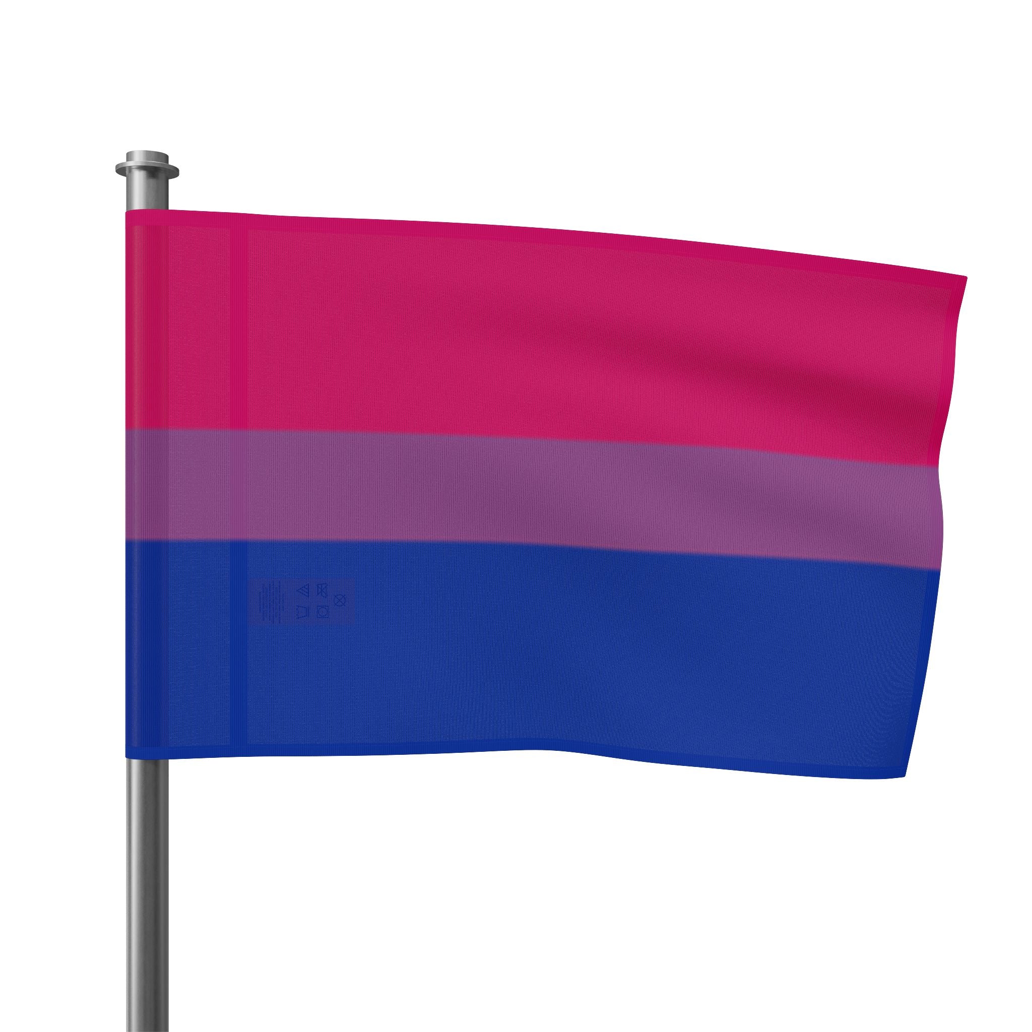 Bisexual Pride Flag - Aesthetic LGBTQ+ Banner for Celebration & Home Decor
