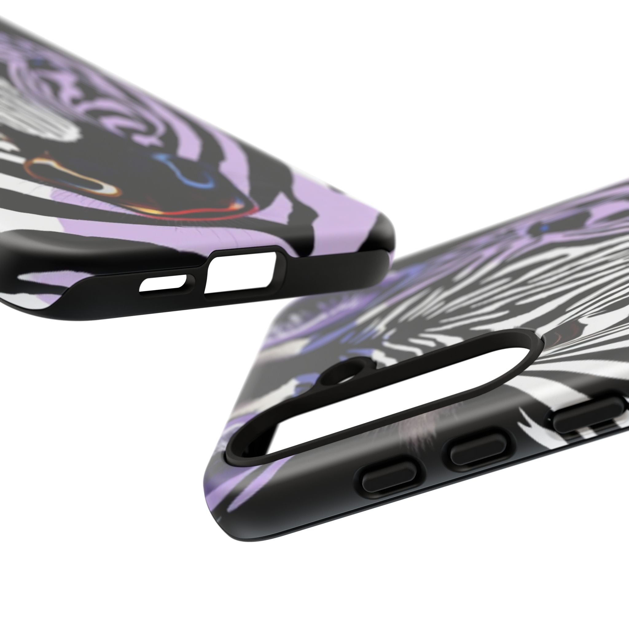 Android OR iPhone Compatible Cases - Zebra Design - Unique Tough Cases