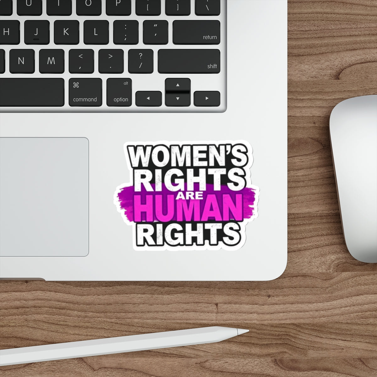 Die-Cut Stickers - WOMEN'S RIGHTS ARE HUMAN RIGHTS