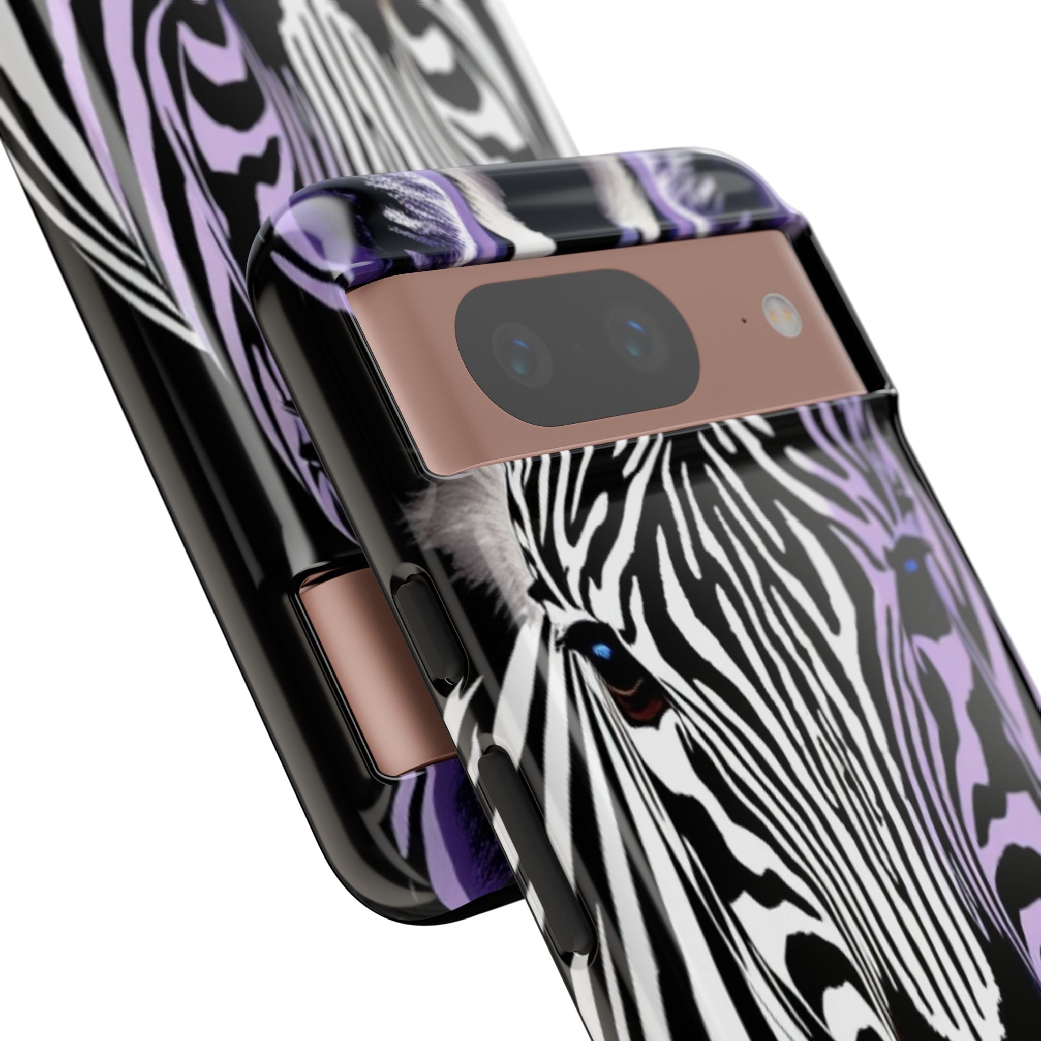 Android OR iPhone Compatible Cases - Zebra Design - Unique Tough Cases