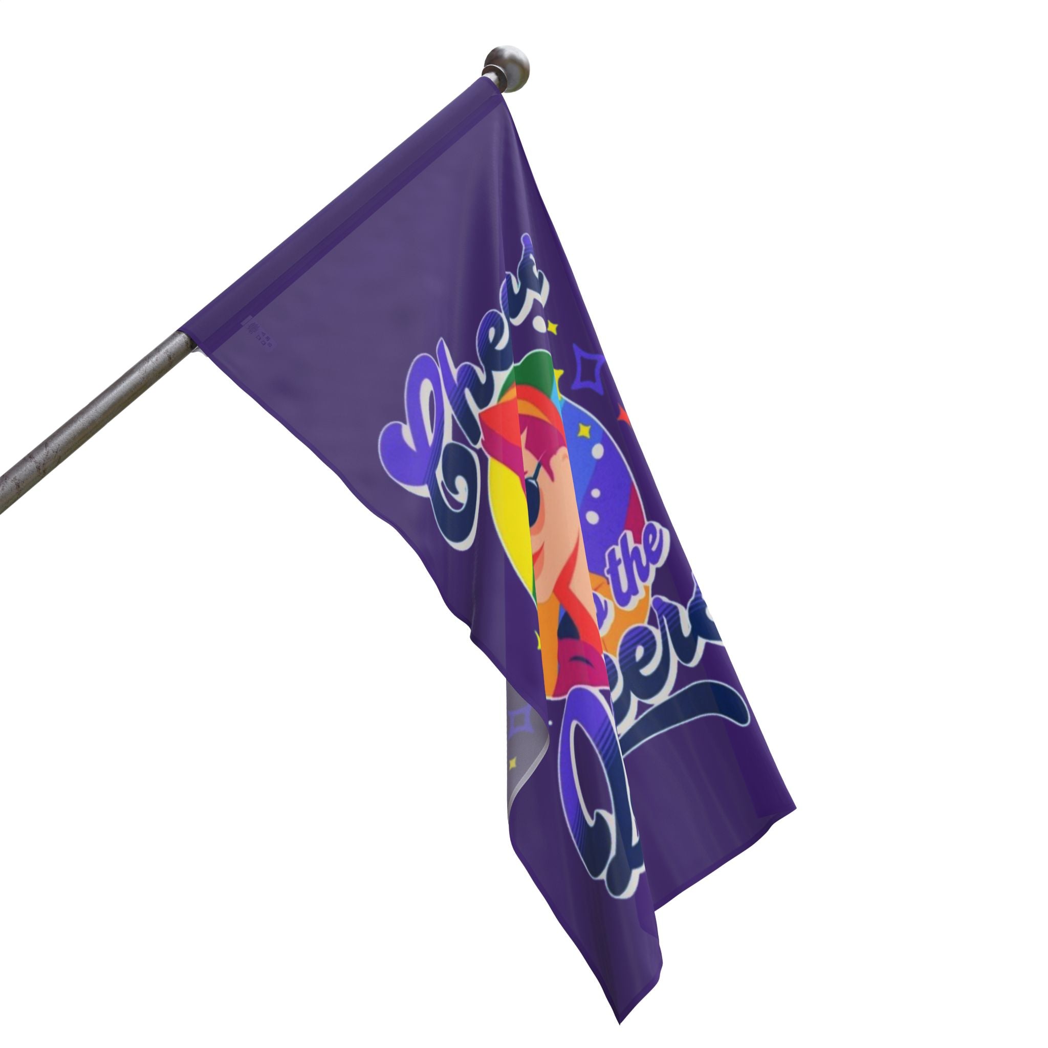 Cheers to the Queers Pride Flag