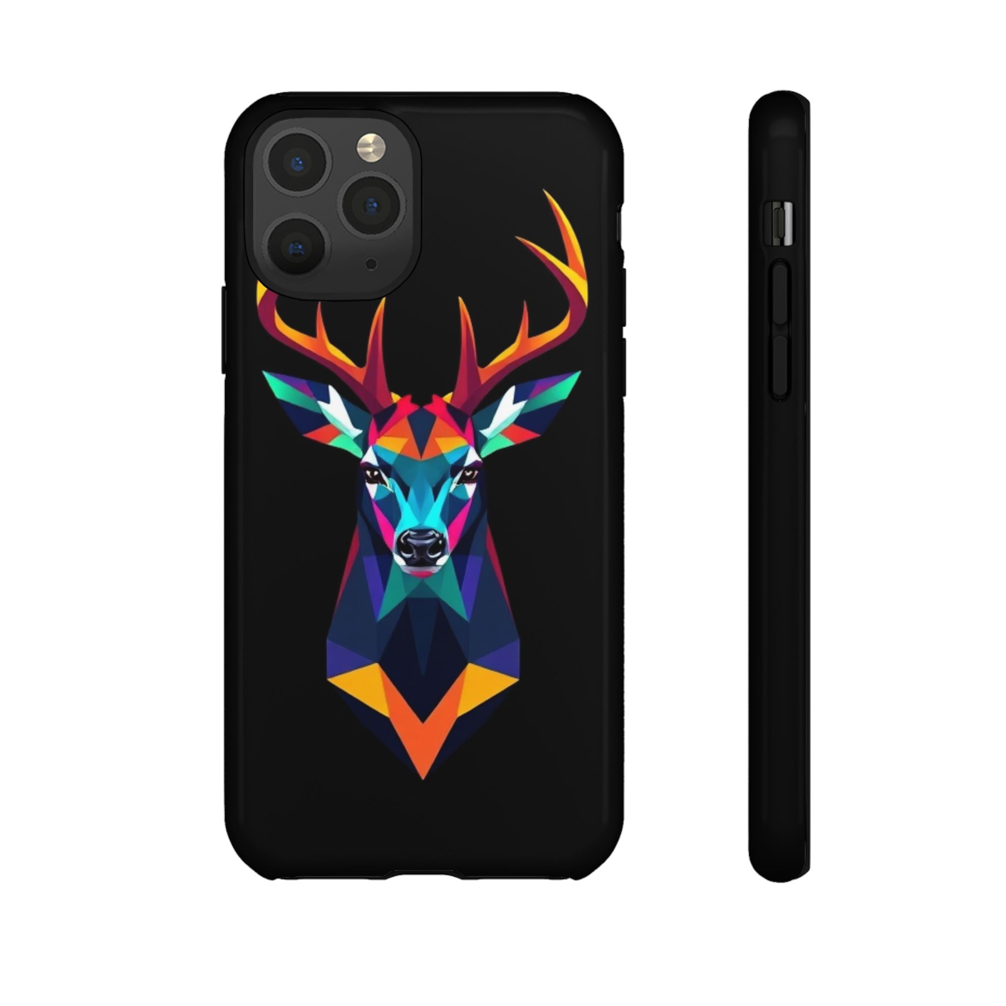 Colorful Fractal Deer Art Design Tough Case For Android & iPhone
