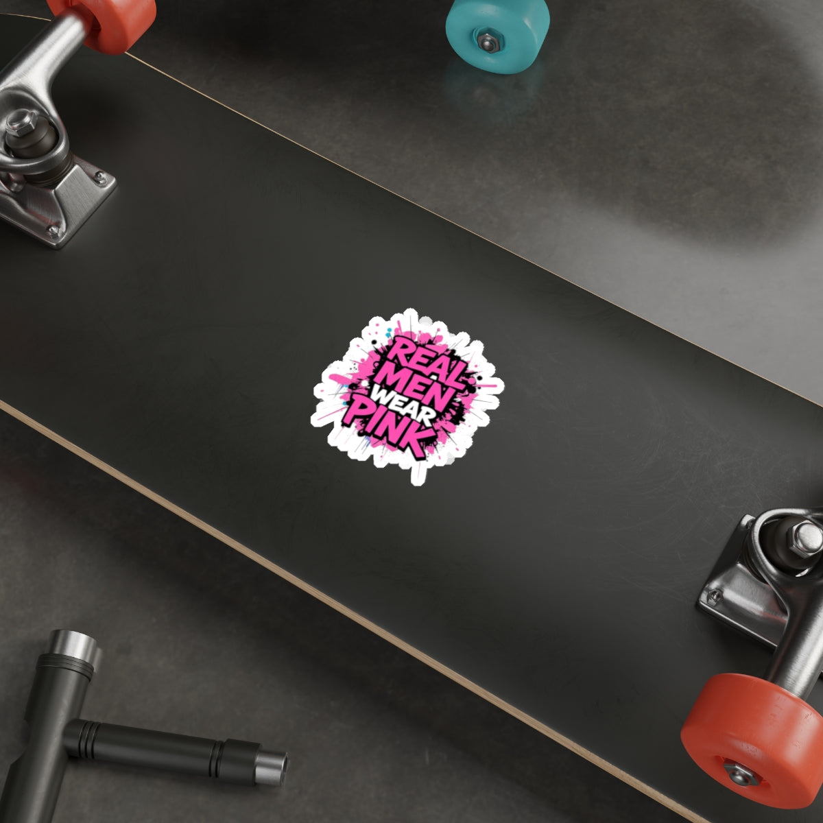 Die-Cut Stickers - Real Men Wear Pink